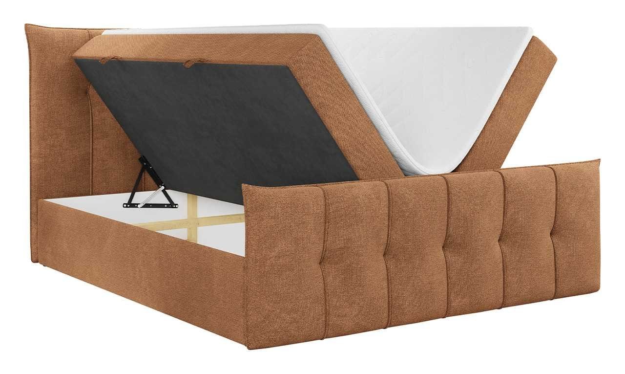 Bettkasten Boxspringbett Doppelbett Kopfteil 11, Schlafzimmer mit PREMIUM mit für - MÖBEL Polsterbett MKS