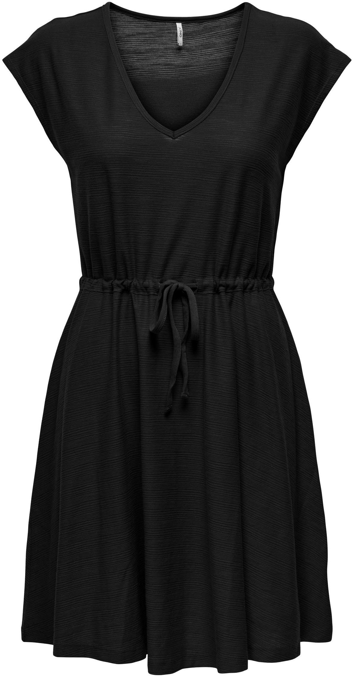 ONLY Minikleid ONLTAMMIE S/S DRESS JRS Black | Sommerkleider