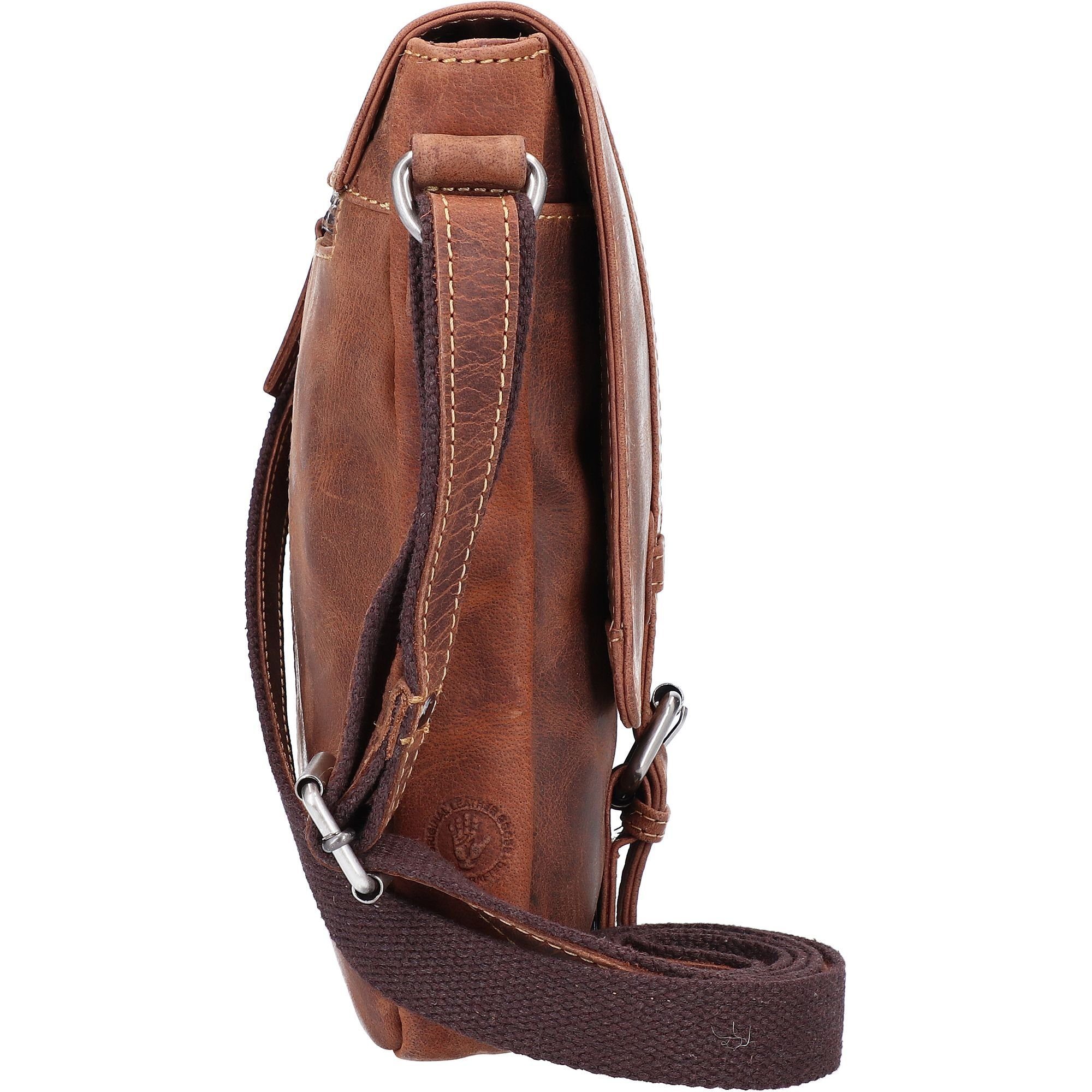 Greenburry Umhängetasche Vintage, Leder