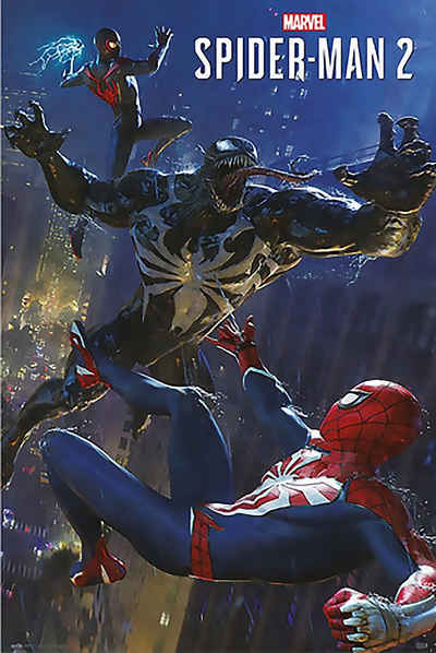 Grupo Erik Poster SpiderMan 2 Poster Marvel 61 x 91,5 cm