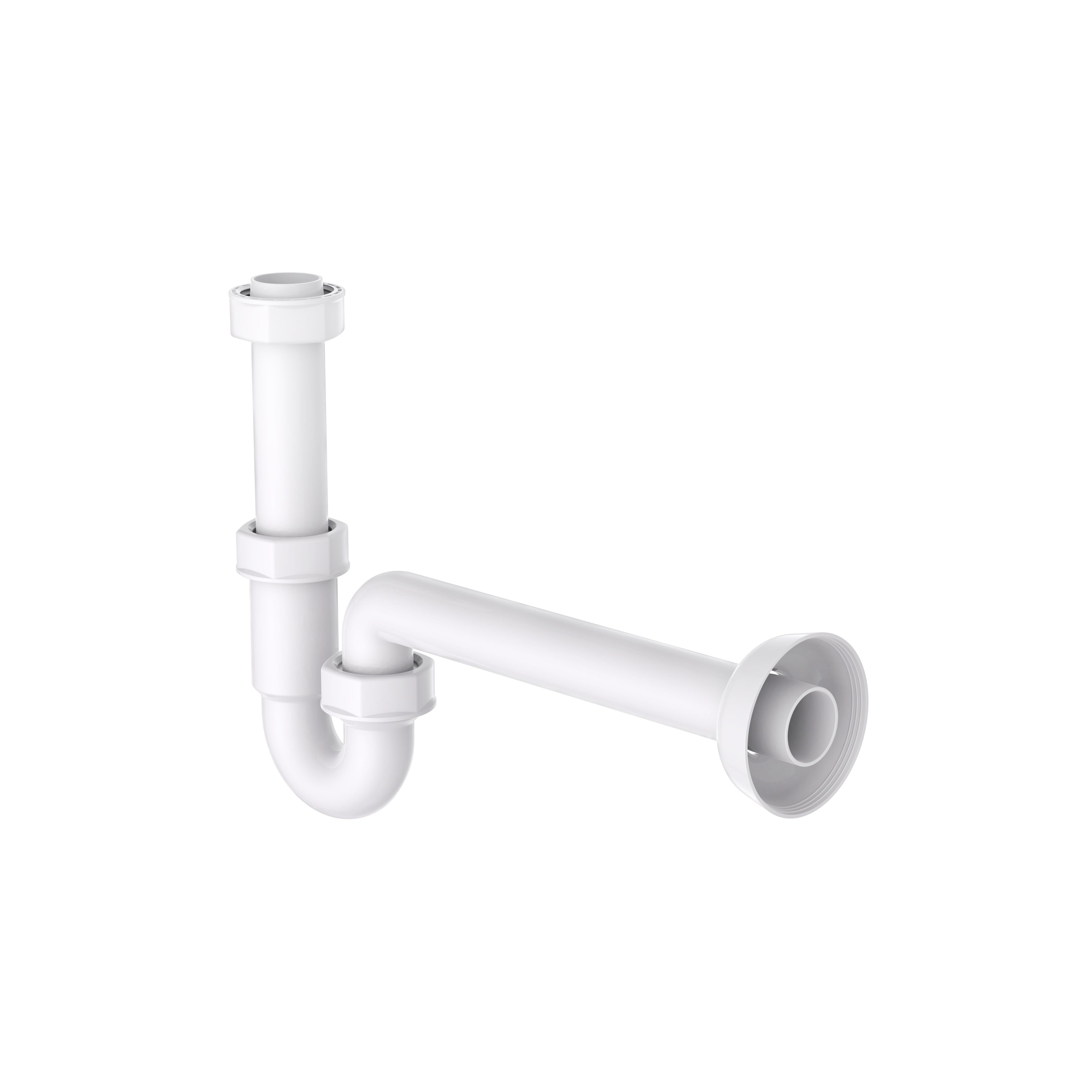 Kirchhoff Siphon ECO-SAVE, Röhrensiphon, Grau, 1 1/4" x 32 mm