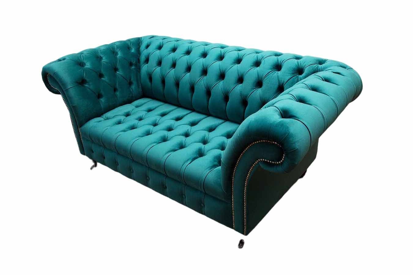 JVmoebel Chesterfield-Sofa, Sofa Design Chesterfield Klassisch Sofas Wohnzimmer Textil