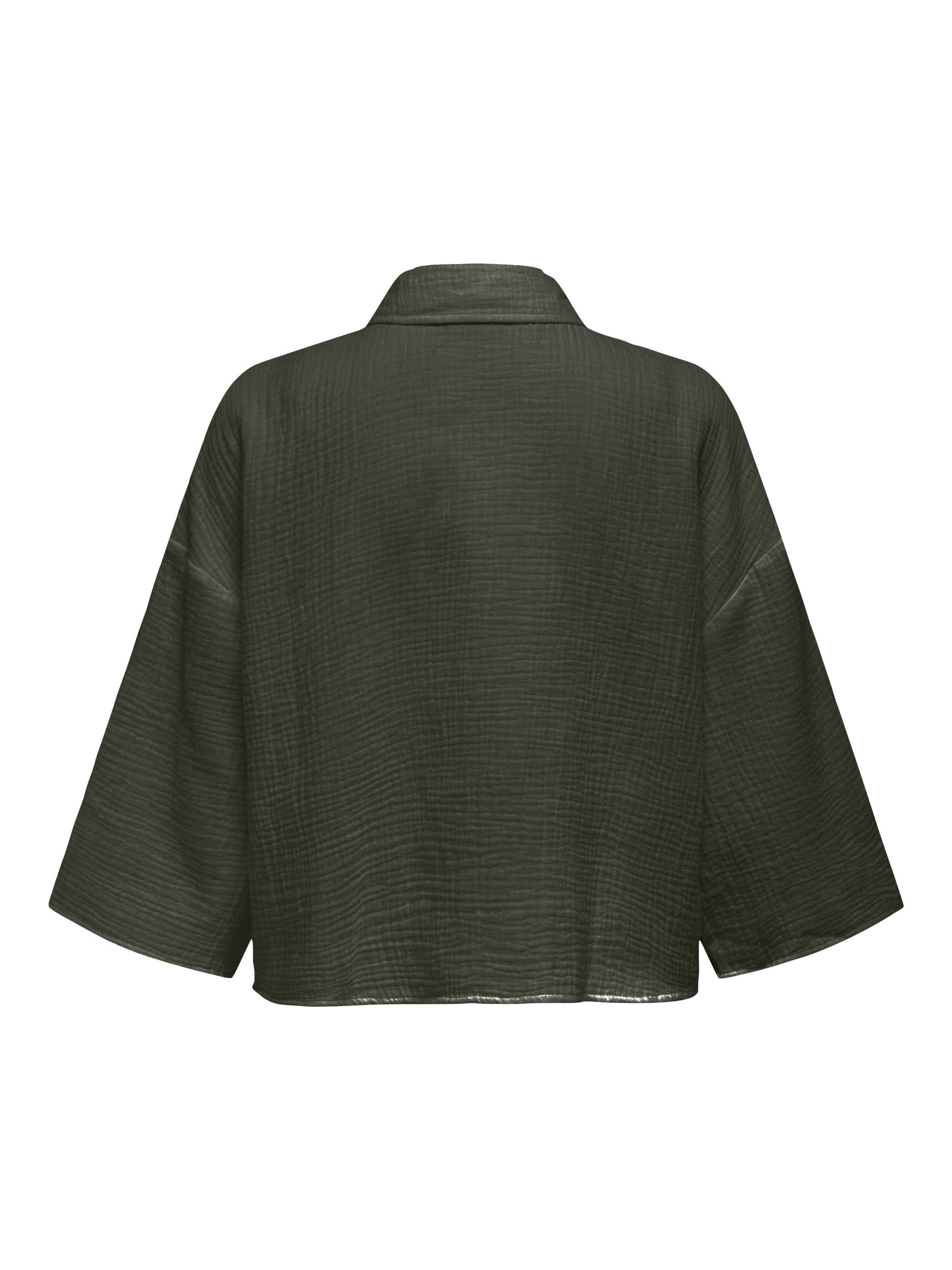 JDY Hemdbluse - Hemd - Blusenshirt - JDYTHEIS LIFE 3/4 CROP SHIRT WVN NOOS günstig online kaufen