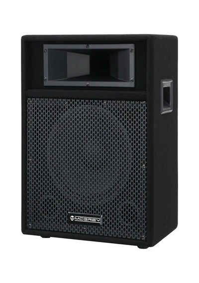 McGrey PA-110 10/2 DJ PA passive Box Lautsprecher (50 W, Trapezform - 2-Wege 10" Speaker und 2" Piezo-Hochtöner)