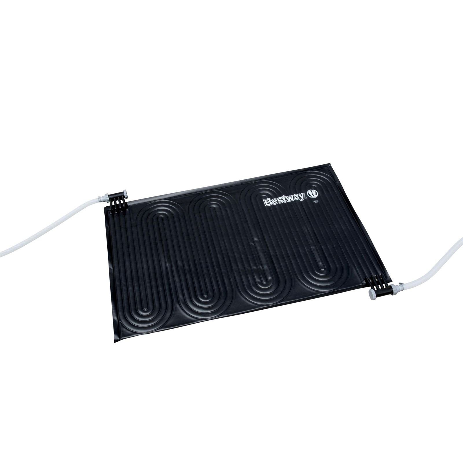 Bestway Pool-Solarkollektor Bestway Flowclear Solar-Poolheizung 110 x 171  cm, (Bestway Flowclear Solar-Poolheizung für Filtersysteme), Passend für  Filterpumpen (bis 9.462 l/h) + Sandfilteranlagen (bis 7.570 l/h)