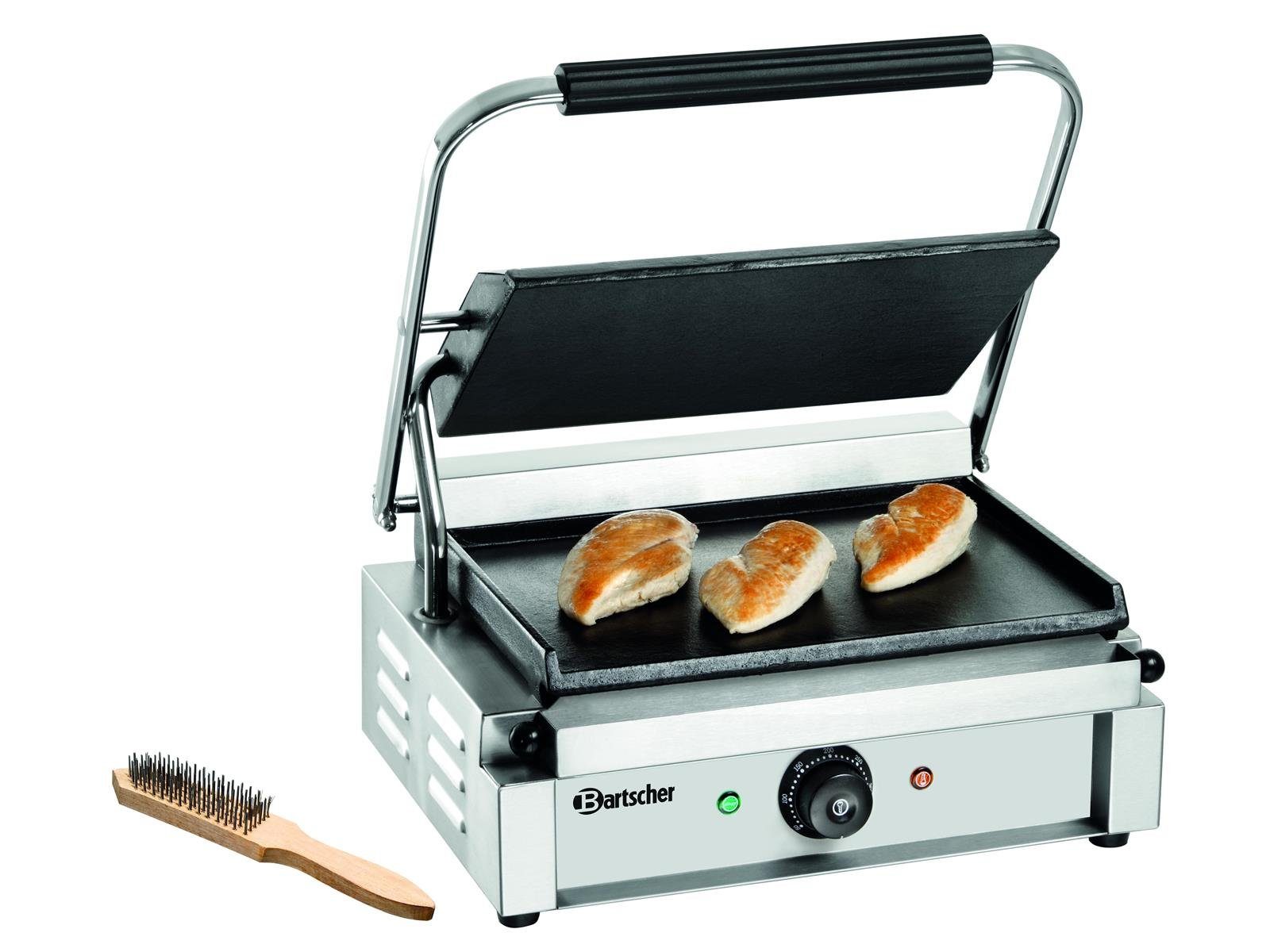 Bartscher Kontaktgrill Kontaktgrill "Panini" 1G, Grillfläche glatt, A150679