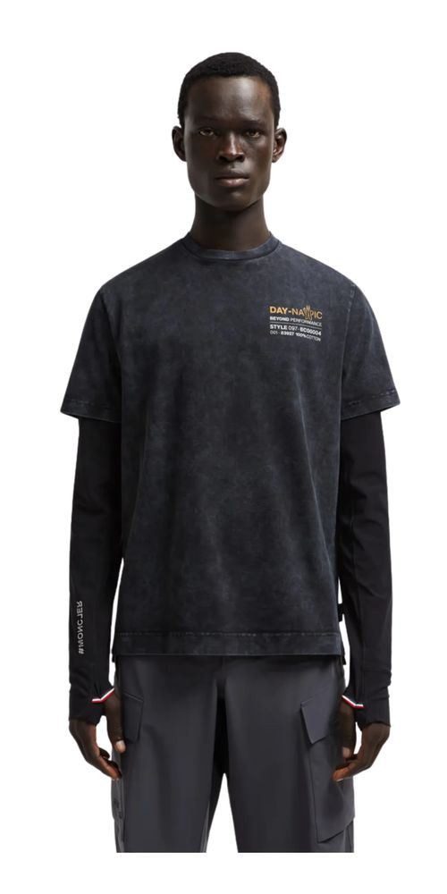 MONCLER Print-Shirt Moncler Logo T-Shirt mit günstig online kaufen