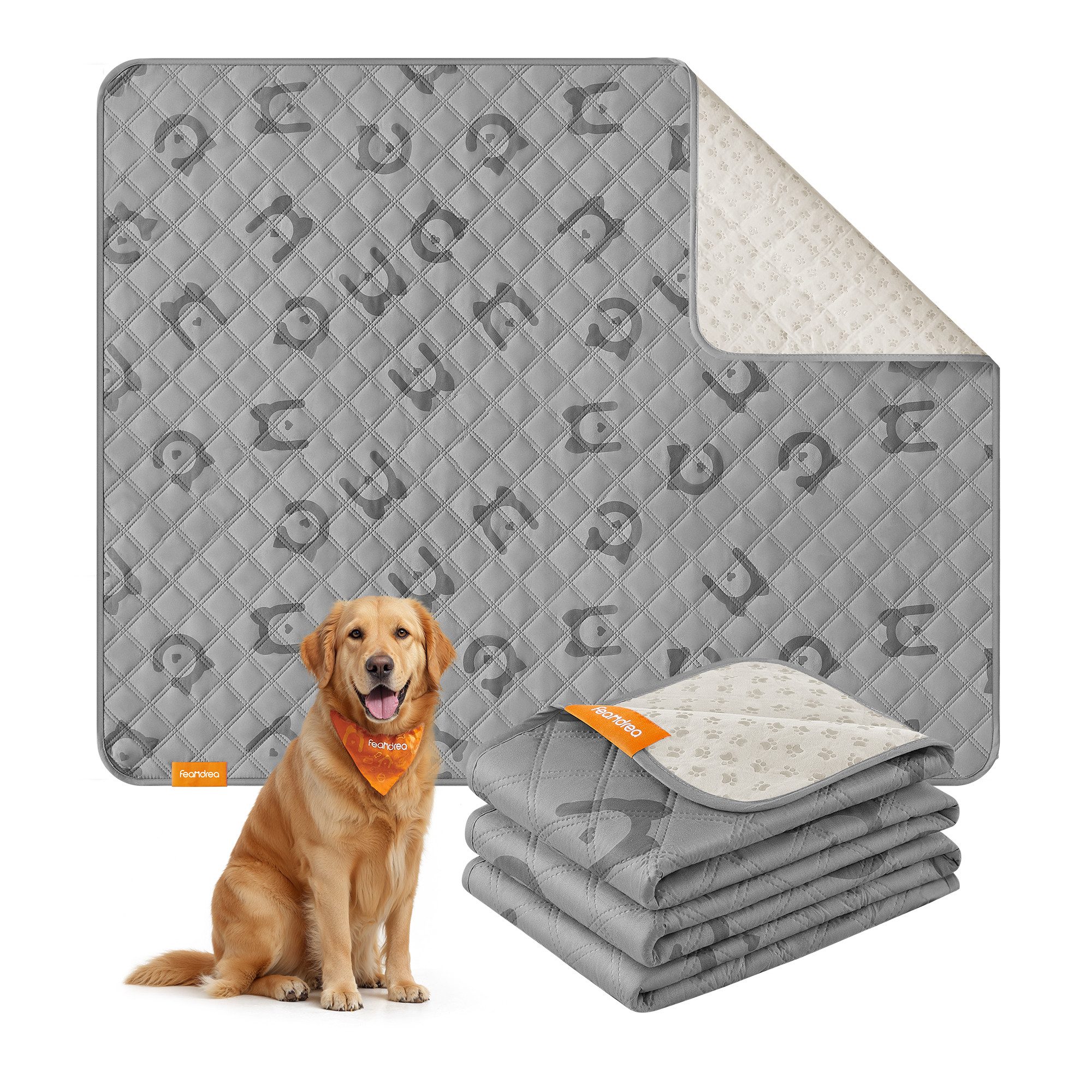FEANDREA Tierdecke, Wasserdichte Hundedecke,Autoschondecke für Haustiere, Sofaschutz
