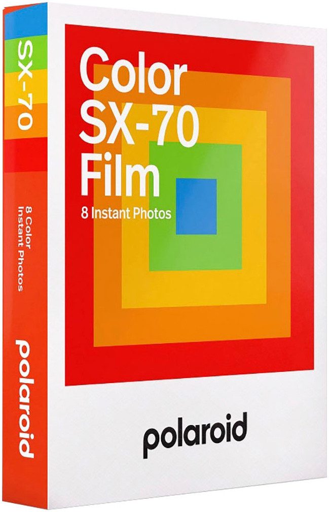 Polaroid Sofortbildfilm SX-70 Color Film 8x, 8