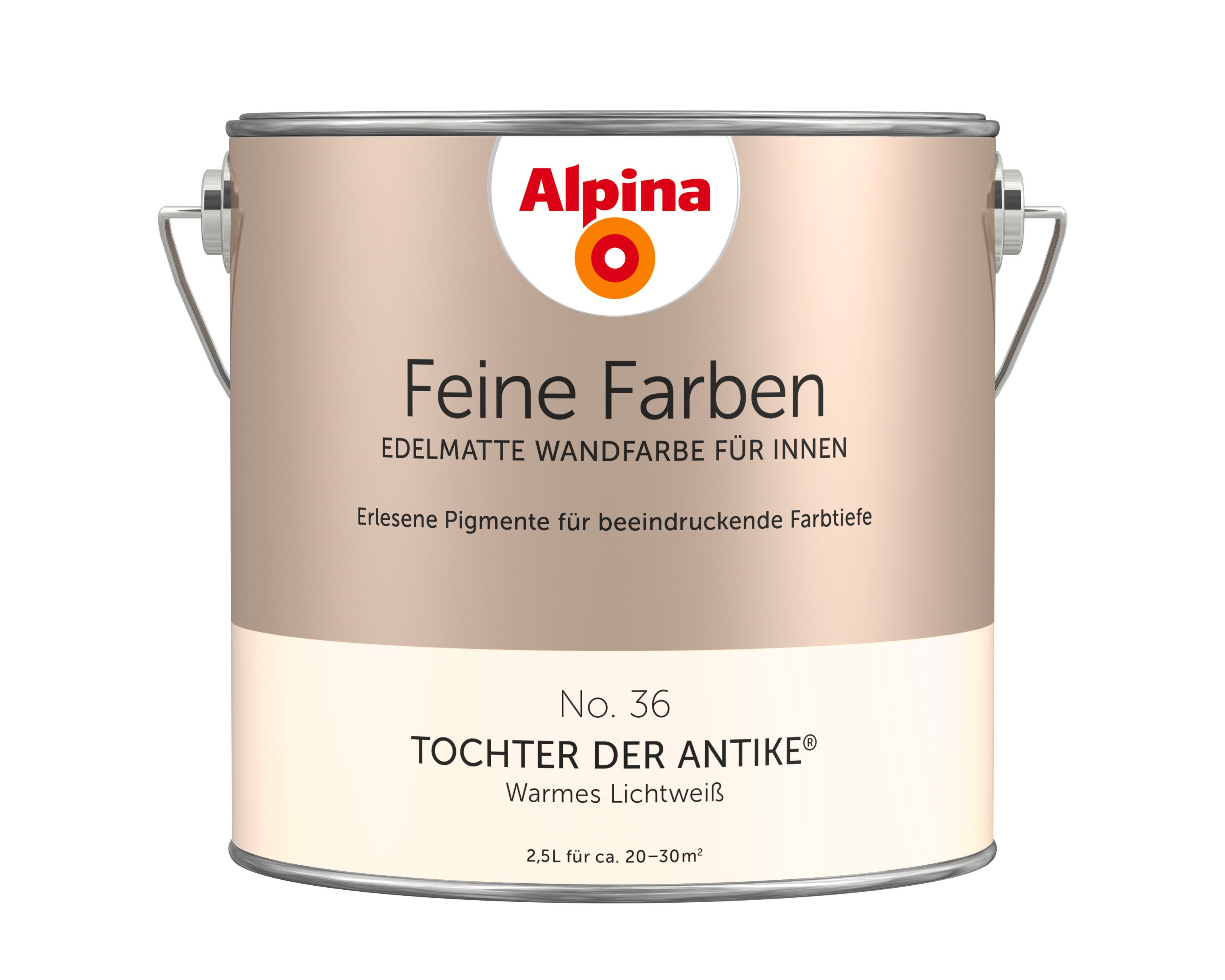 Alpina Wandfarbe Feine Farben edelmatt 2,5 Liter