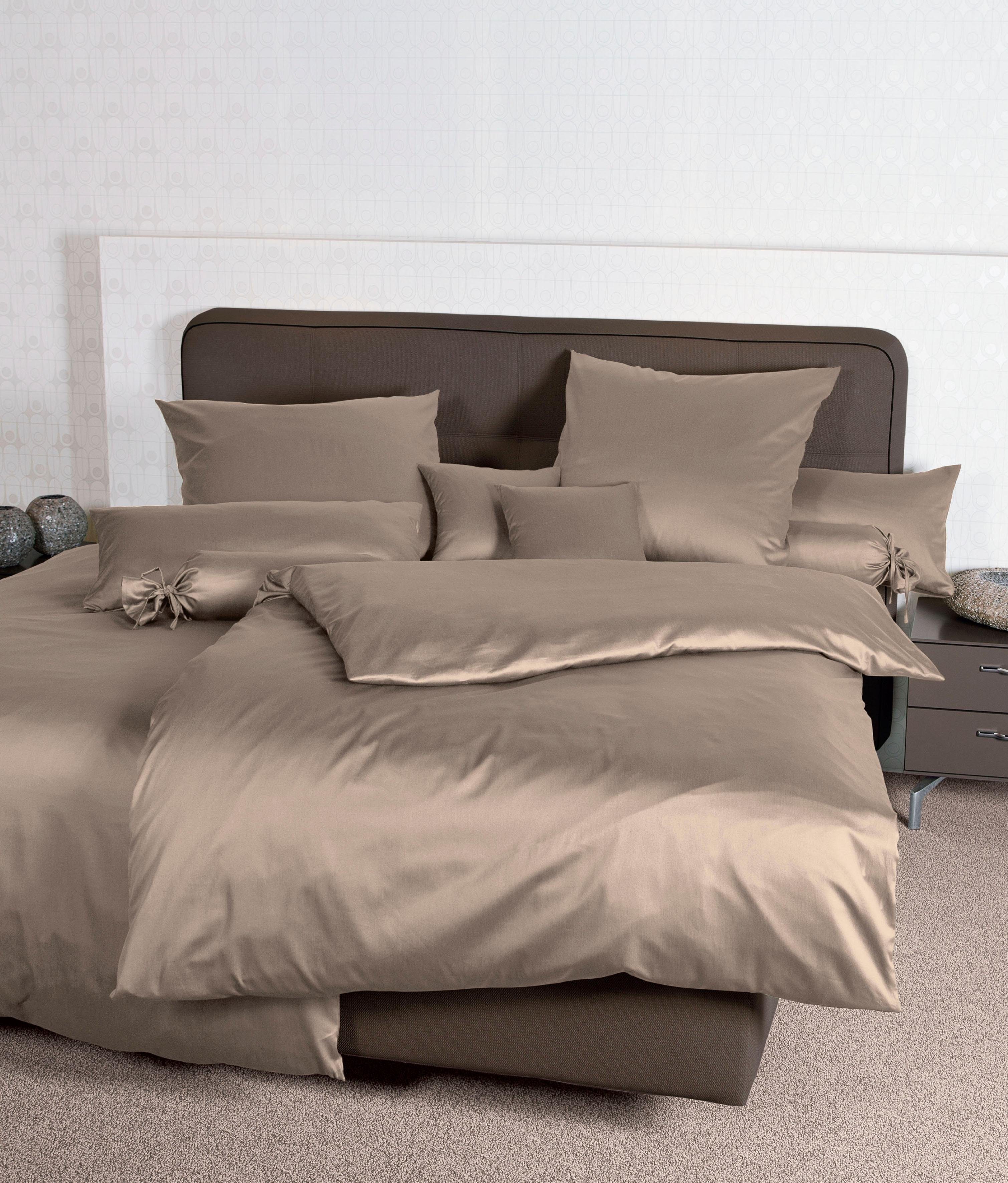 Janine Bettwäsche Colors 31001, Mako-Satin, 3 günstig online kaufen