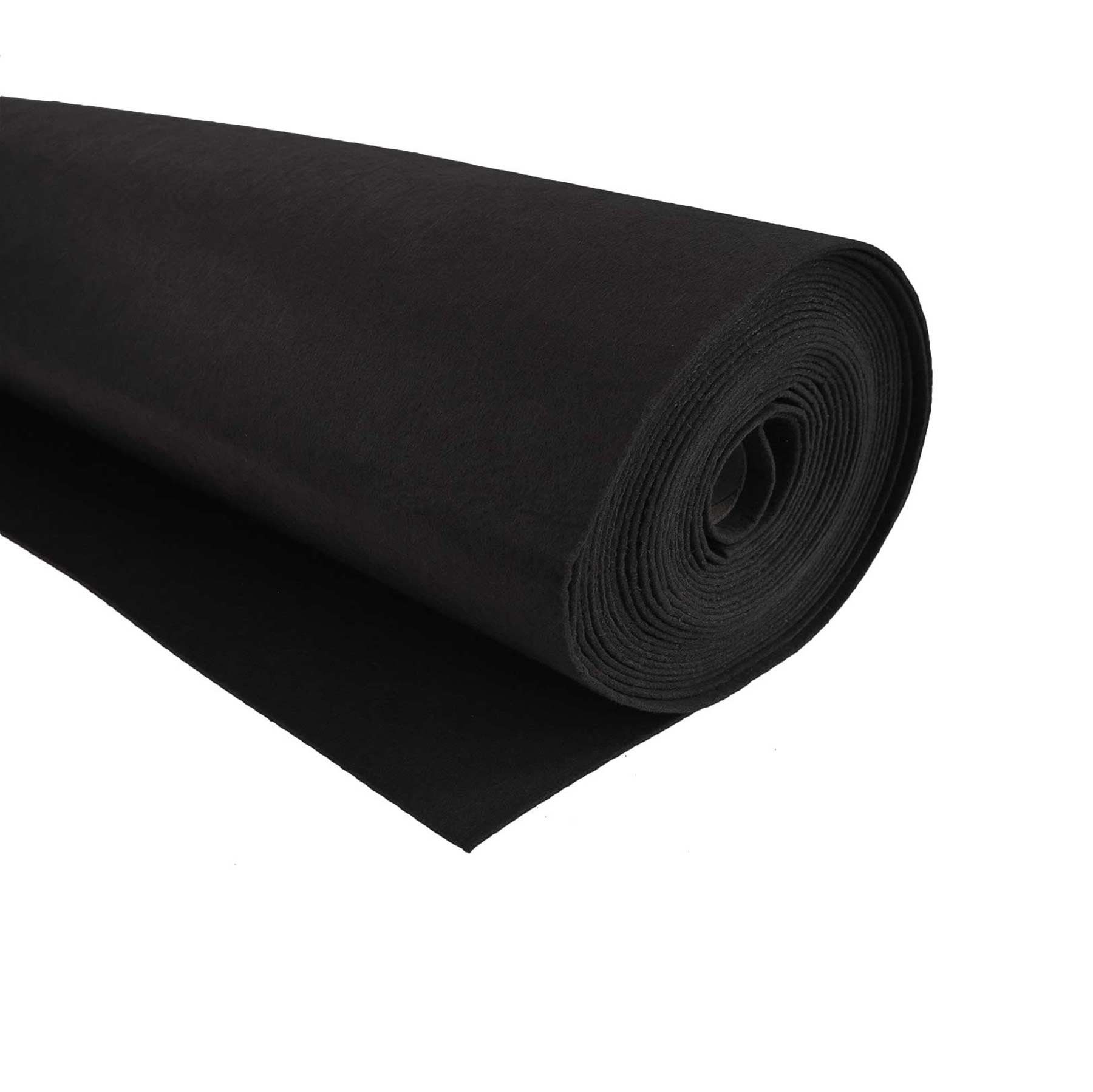 maDDma Stoff Bastelfilz 5m Rolle Filz 90cm x 1,5mm, schiefergrau