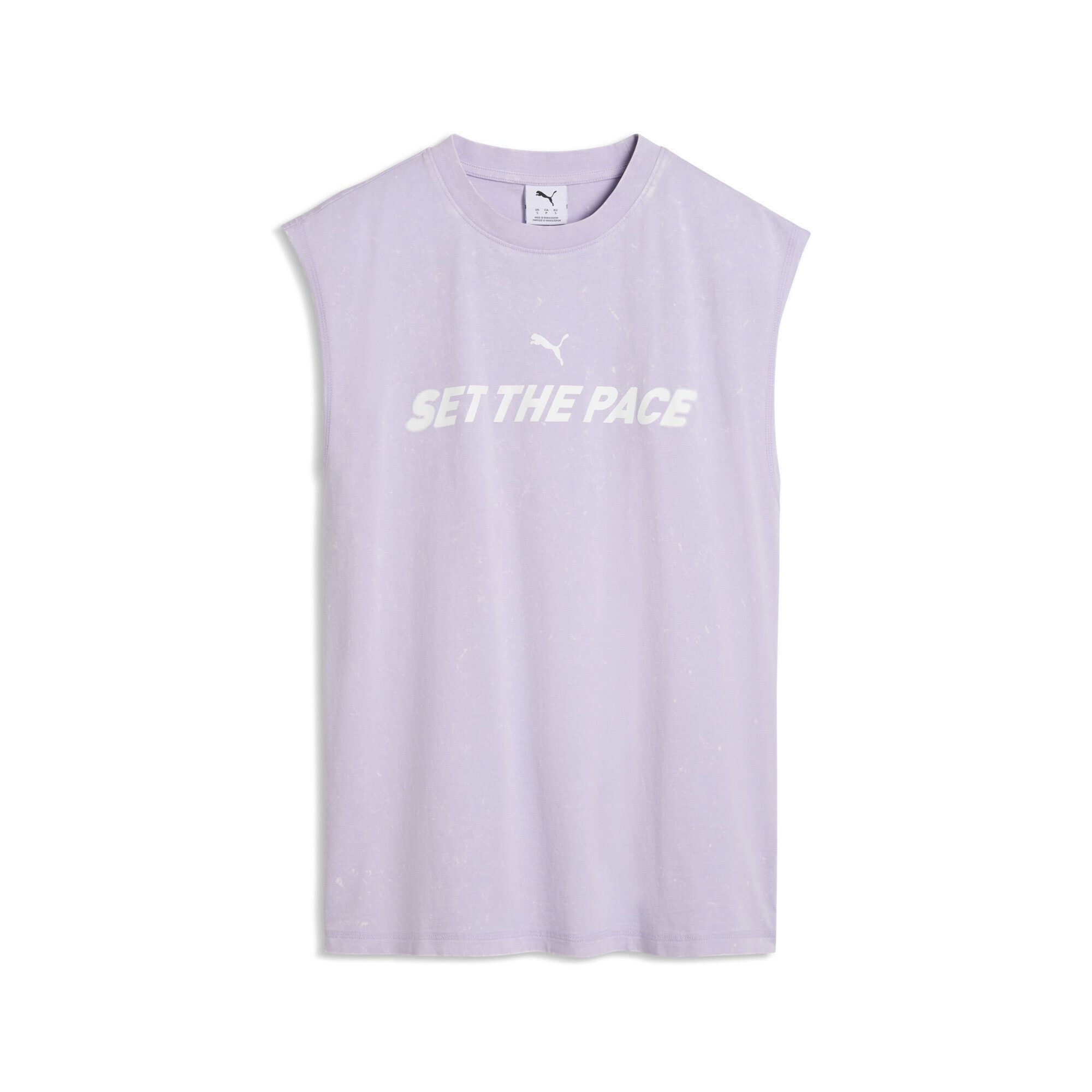 PUMA T-Shirt Relaxed Washed Graphic Ärmelloses T-Shirt Damen