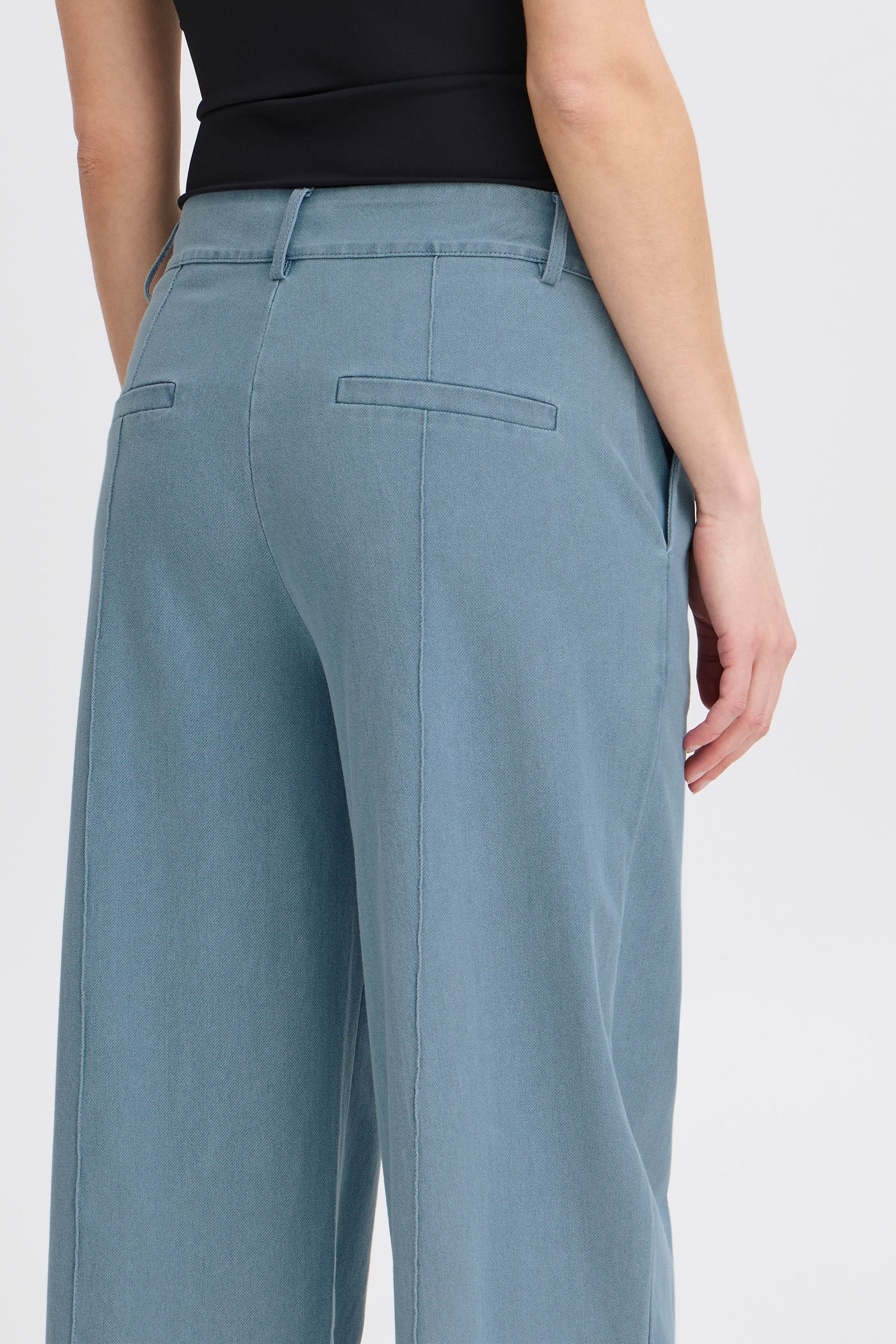 Ichi Stoffhose Bequeme Jeans