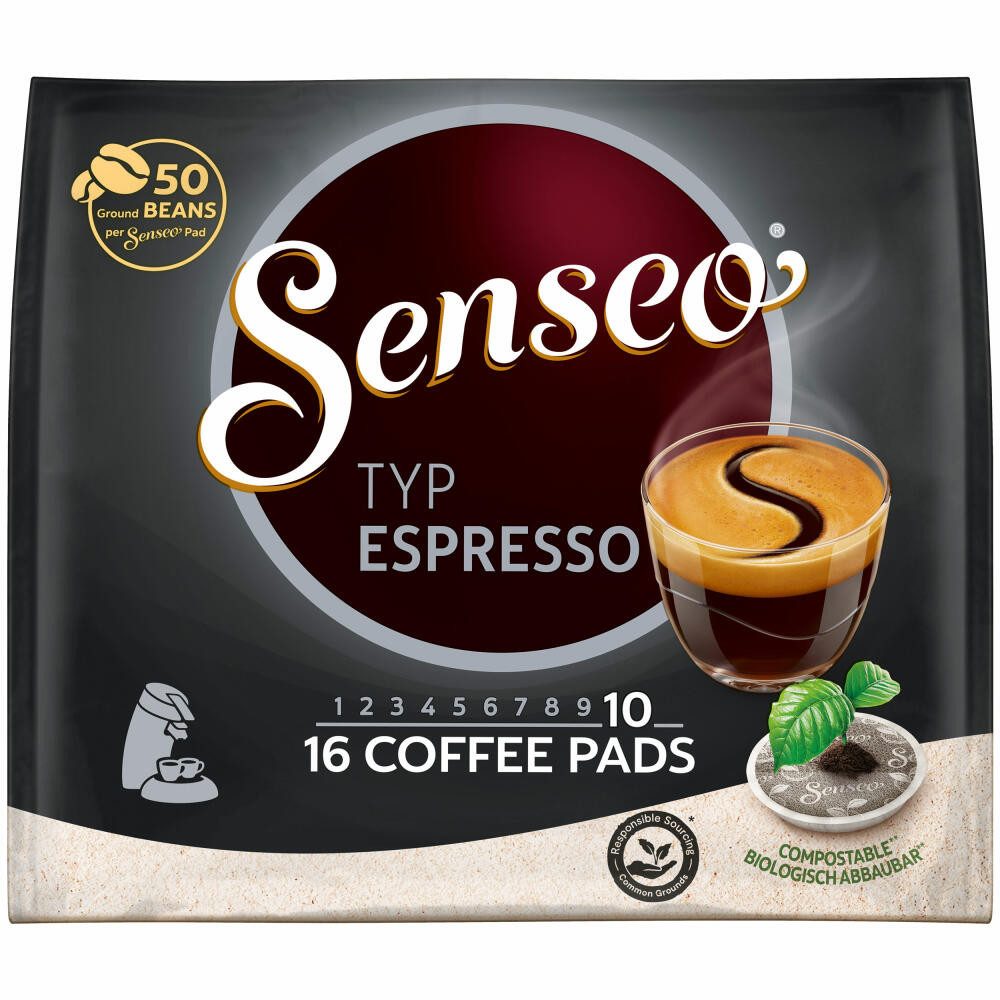Senseo Kaffee Typ Espresso 16 Pads