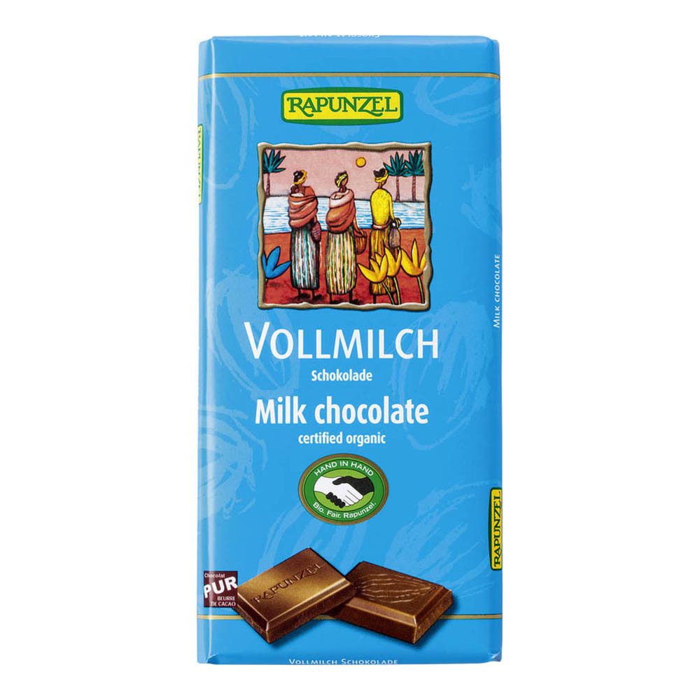 Rapunzel Schokolade Vollmilch Tafel-Schokolade 100g