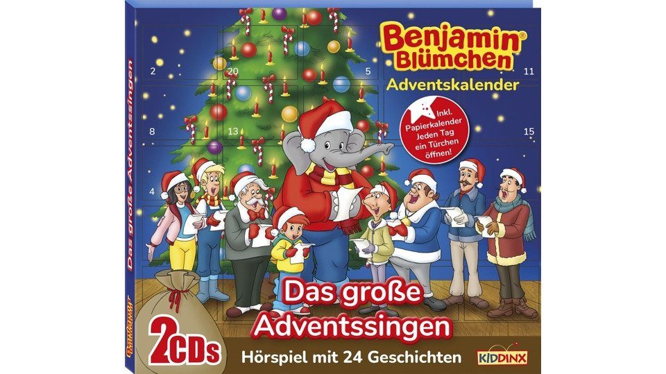 Kiddinx Adventskalender B.Blümchen - Das große Weihnachtssingen (Adventskalender)