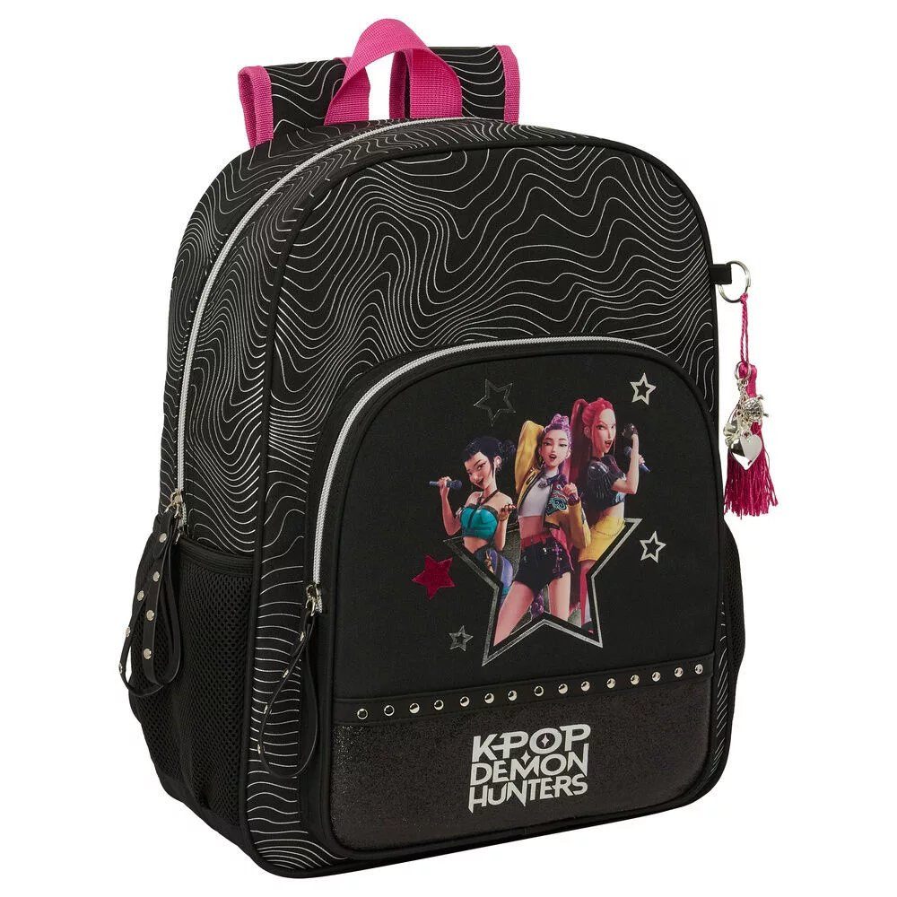 KPop Demon Hunters Kinderrucksack K-pop Demon Hunters Energy Schultasche, Tasche 42 cm (1-tlg)