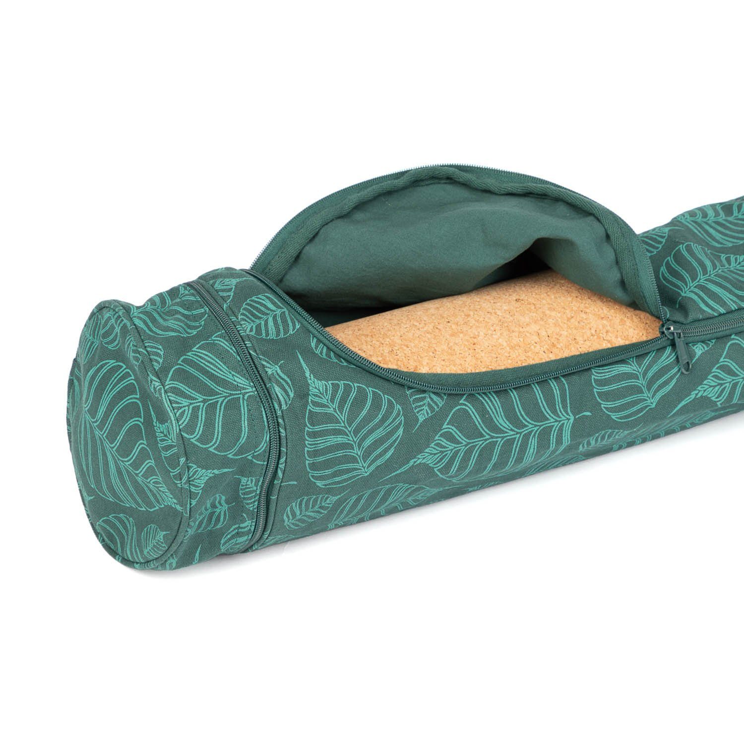 bodhi Yogatasche Yogatasche ASANA BAG COTTON 60 cm, Bodhi Leaves, deepgreen günstig online kaufen