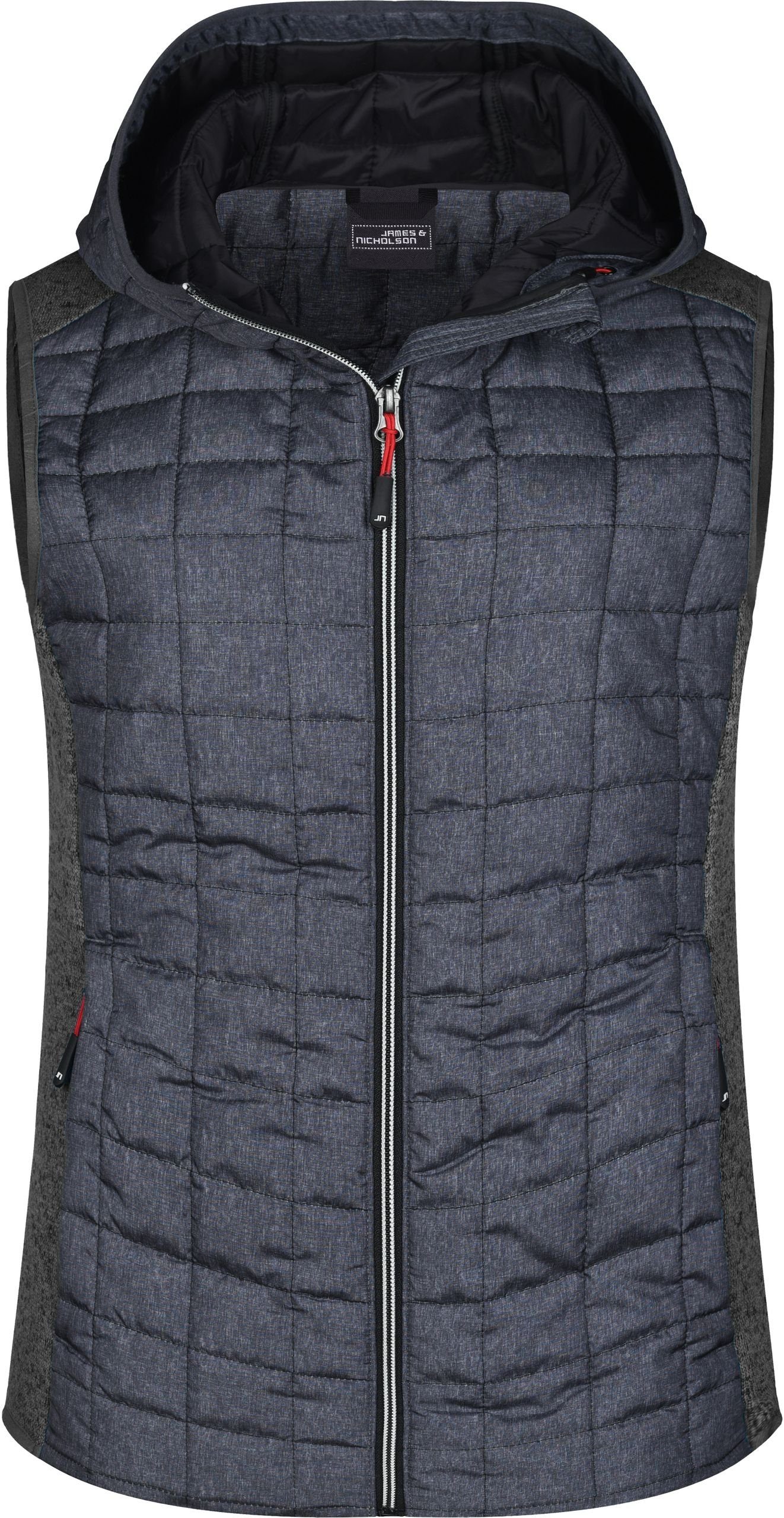 James & Nicholson Strickweste Damen Strick Hybrid Gilet FaS50767 günstig online kaufen