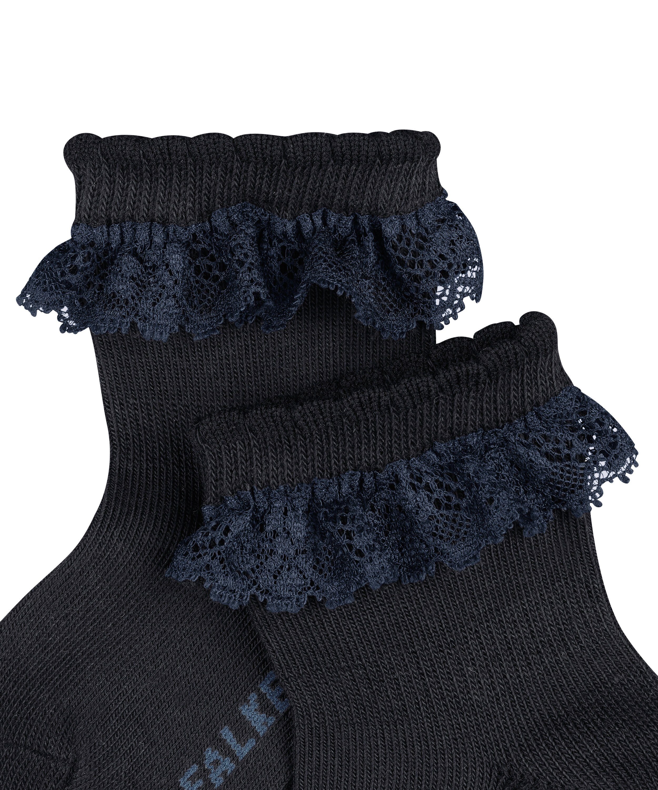 navy dark FALKE Romantic (1-Paar) (6370) Lace Socken