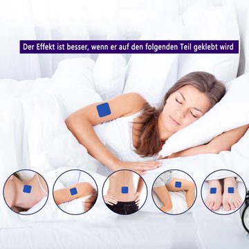 Scheiffy Schlafmaske Schlafpflaster,Schlafhilfe,Tiefschlafpflaster Für Erwachsene,60 Stück, 60-tlg., Verbessert den Schlaf