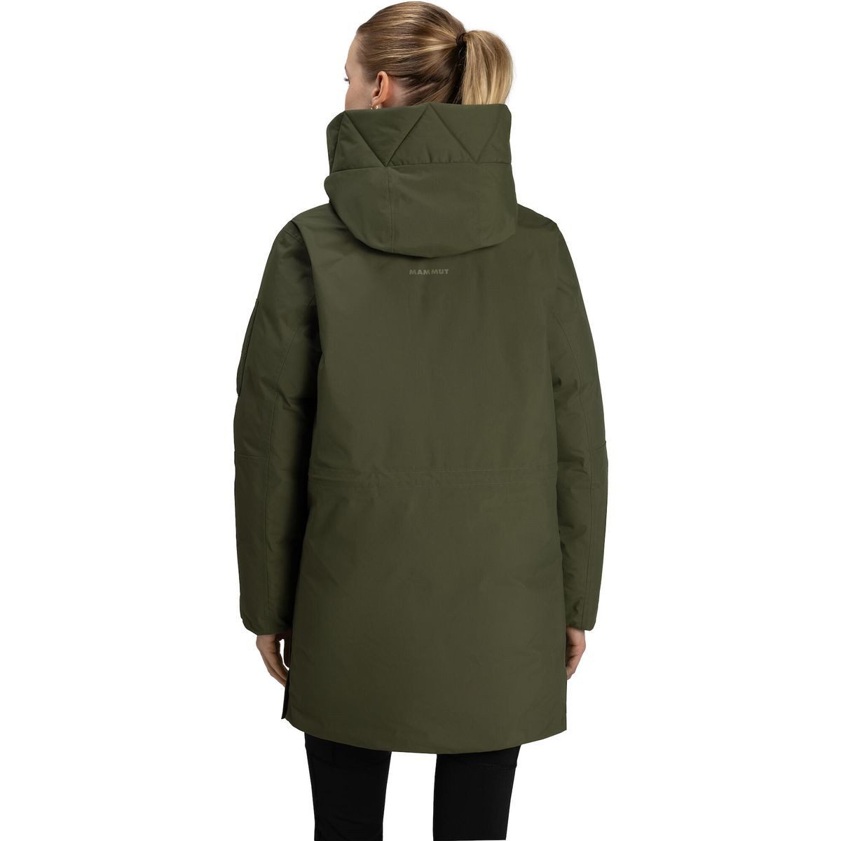 Mammut Outdoorjacke Floeberg Hardshell Thermo Hooded Coat Women Eleganter, wetterfester Damenmantel mit verantwortungsvoll gewonnener