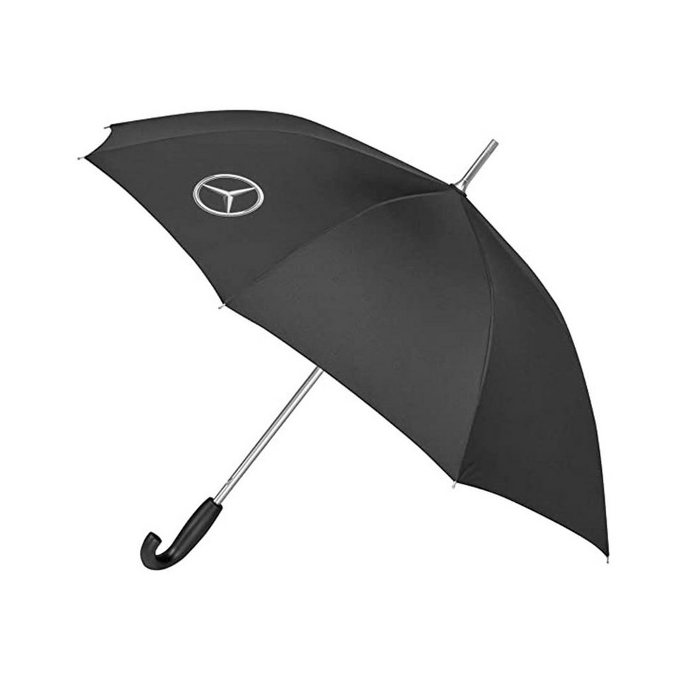 Mercedes Benz Stockregenschirm Stockschirm schwarz, Aluminium / Polyester,  B66958960