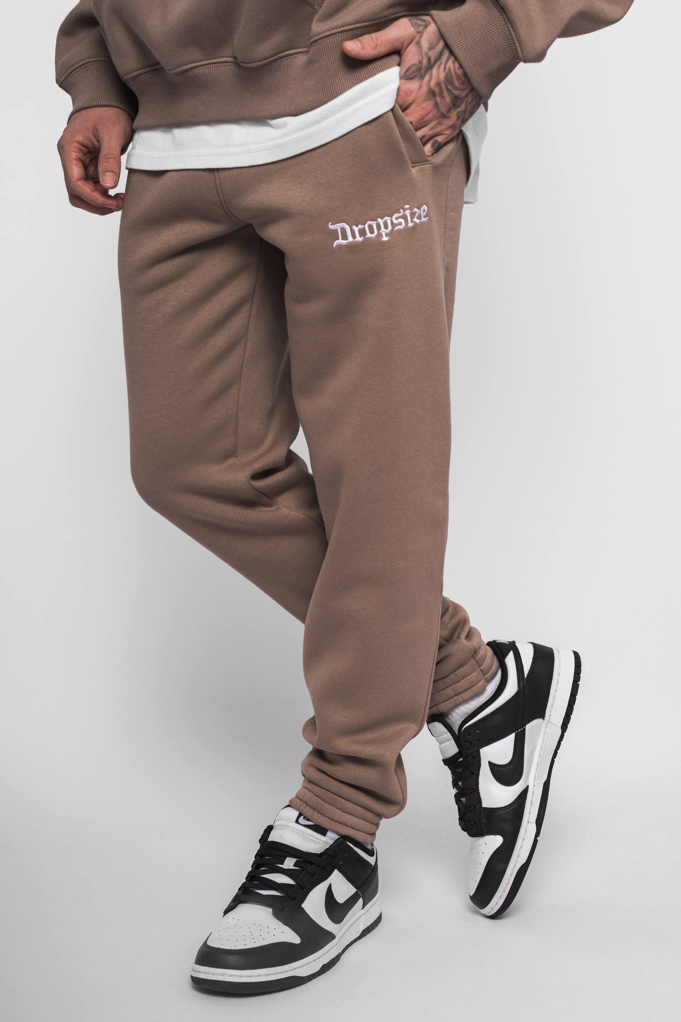 Dropsize Jogginghose DJ1 Herren Jogginghose Jogger Hose 360 GSM Sweatpants Jogging Hose Pants