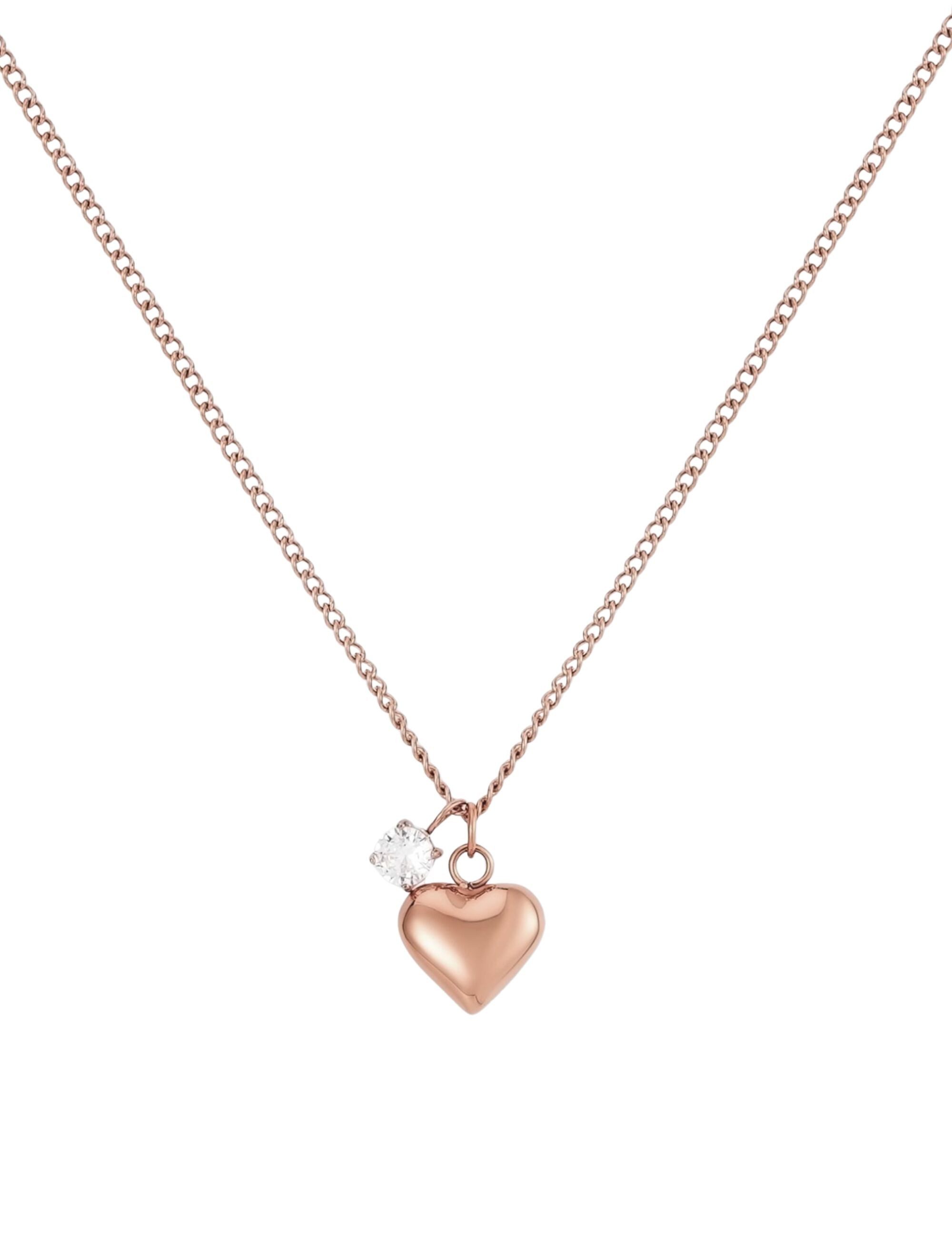 GOOD.designs Kette mit Anhänger Herz, allergikerfreundlich