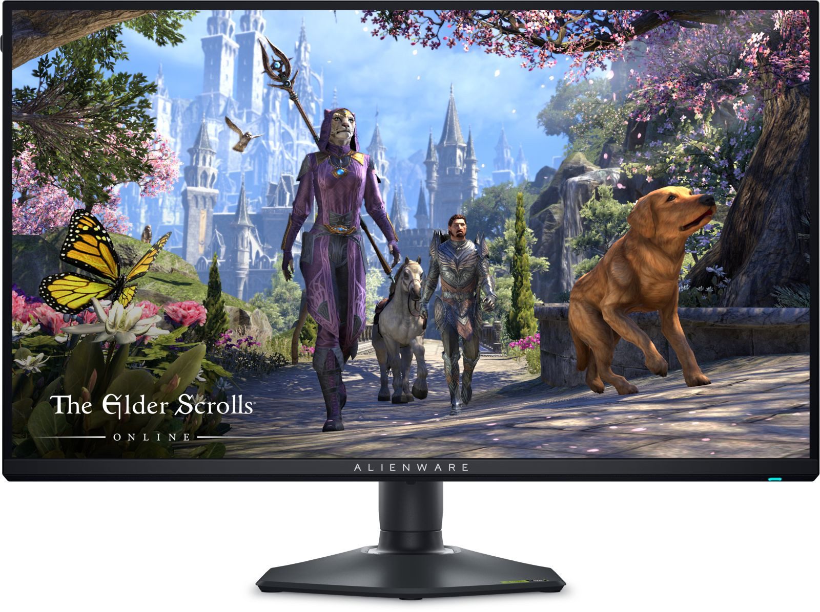 Dell Alienware 27 4K Dual-Resolution Gaming AW2725QF - LED - Gaming - TFT-Monitor (3840 x 2160 px, 4K Ultra HD, 0,5 ms Reaktionszeit, 180 Hz, IPS, Adaptive-Sync, G-SYNC Compatible, HDCP, HDR, Pivot, Höhenverstellbar)