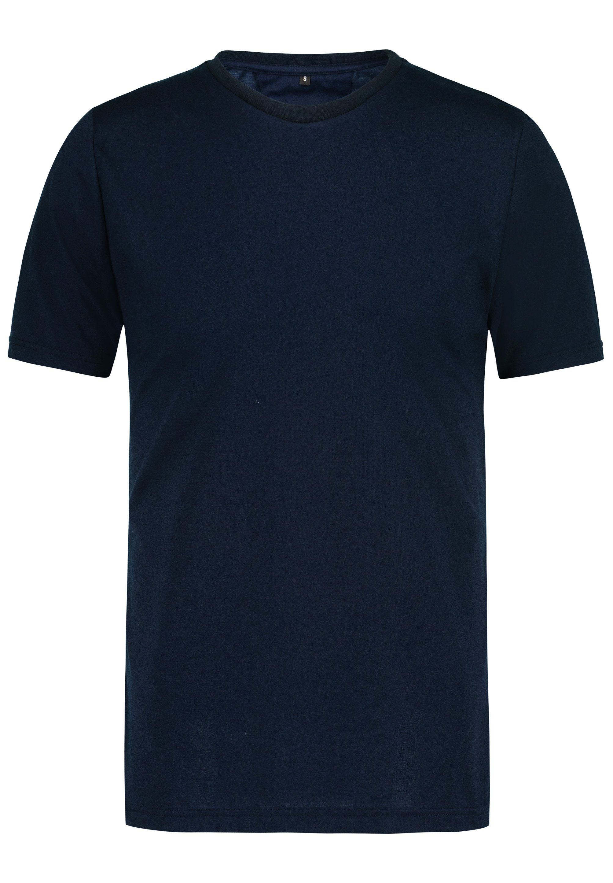 Bioactive T-Shirt Nicolas mit permanenter Funktion dunkelblau antibakterieller