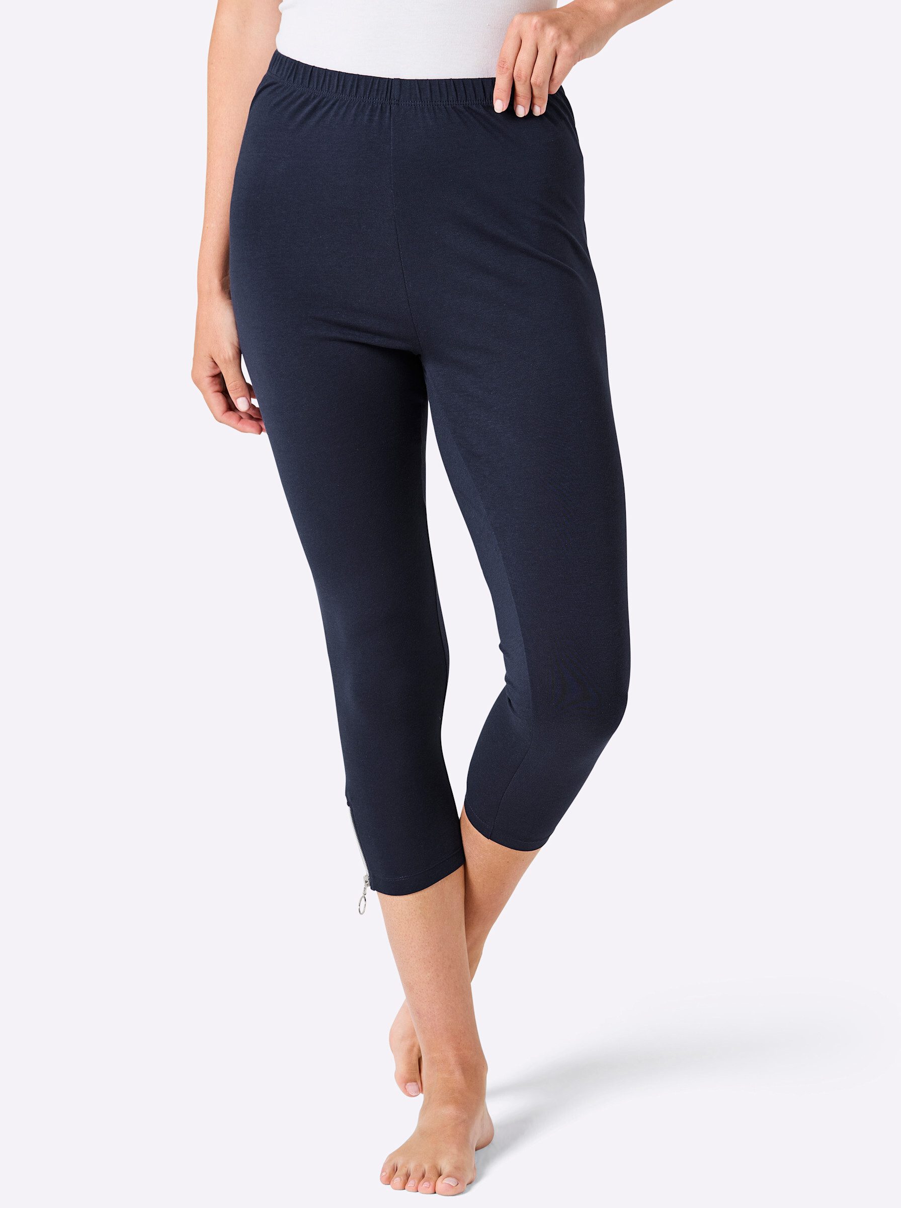 Homewearhose Leggings 3/4-lang