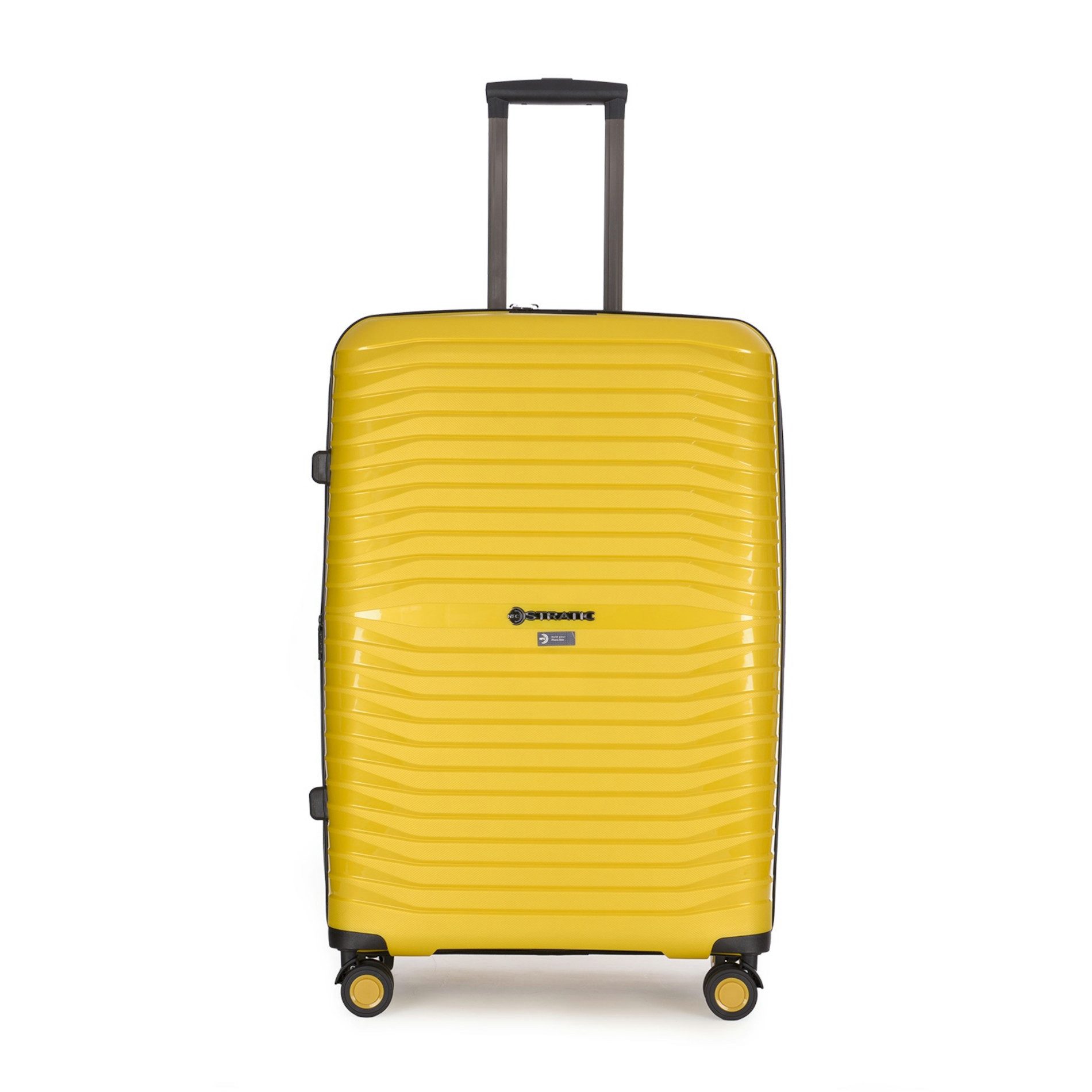 Stratic Trolley Bright + Koffer L (erweiterbar), 4 Rollen