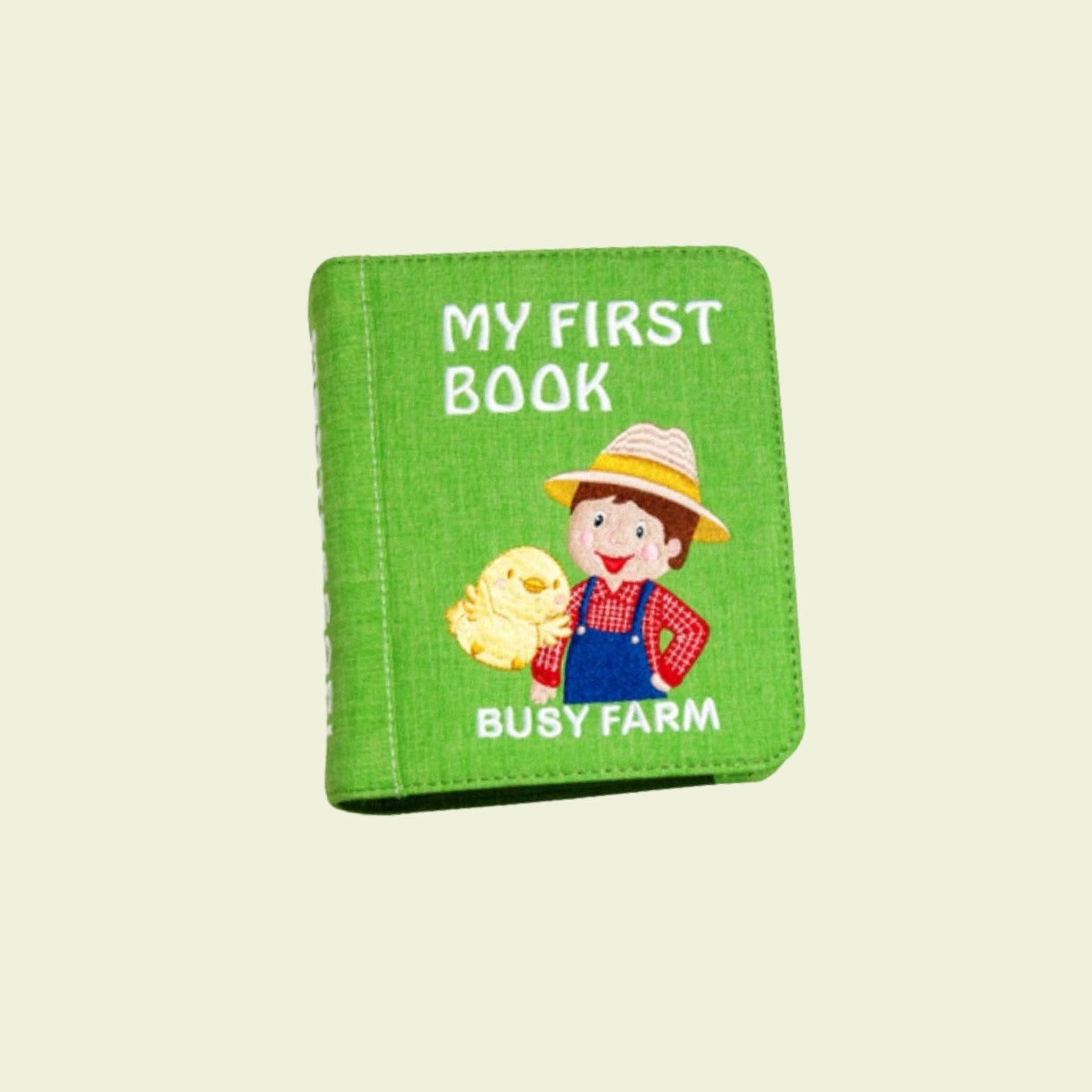 My First Book Lernspielzeug Montessori Quiet Book, Busy Farm, Sensorik, Set inkl. Rucksack, Busy Book, Beschäftigung ab 3 Jahren, Reisespielzeug, Geschenk