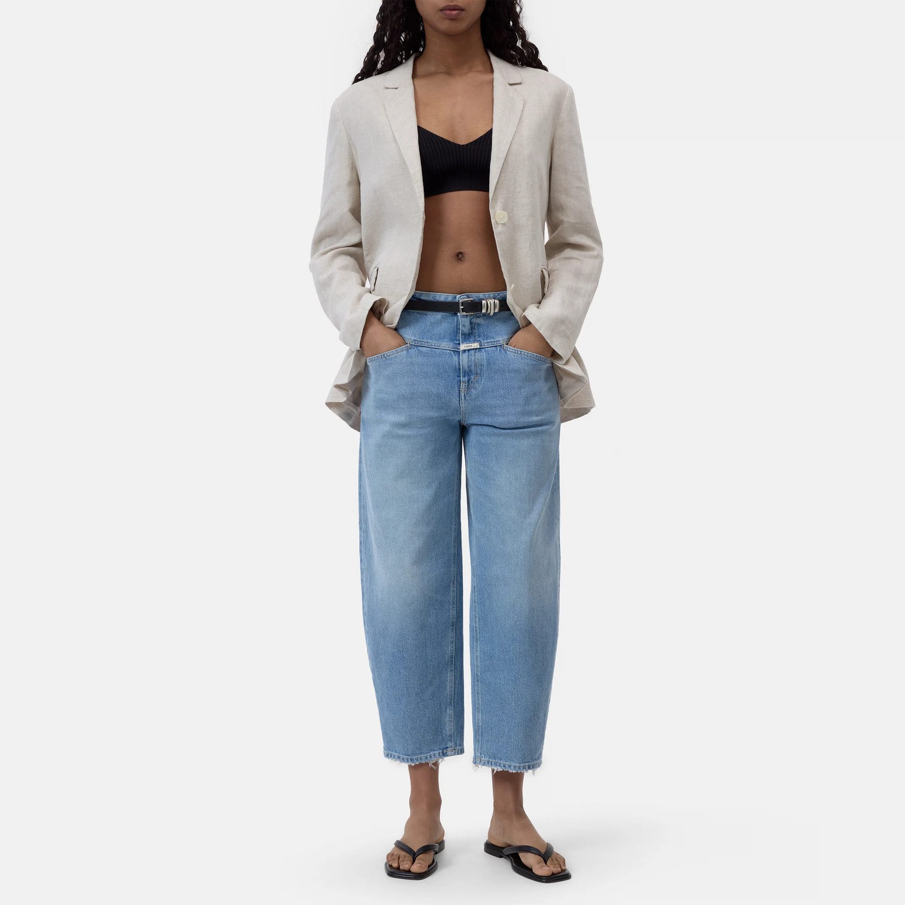 CLOSED 5-Pocket-Jeans CLOSED Jeans STOVER-X Mid Waist - Blau – Bild 2 von 3