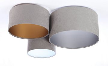 ONZENO Deckenleuchte Trio Pure Arcane 1 75x34x34 cm, einzigartiges Design und hochwertige Lampe