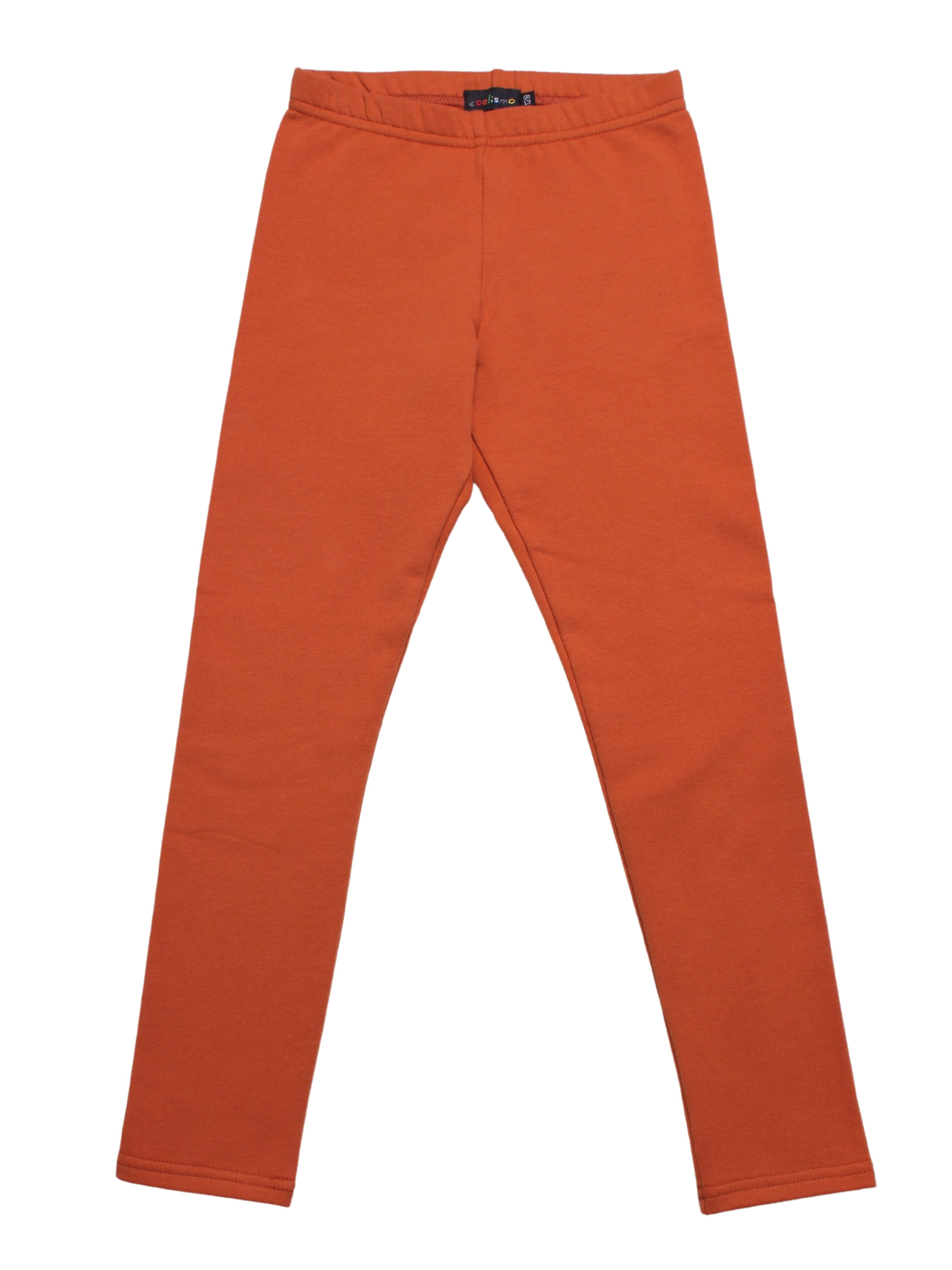 coolismo Thermoleggings Mädchen Leggings Winter Warm Thermo Hosen Kinder unifarben Baumwolle, Made in Europa