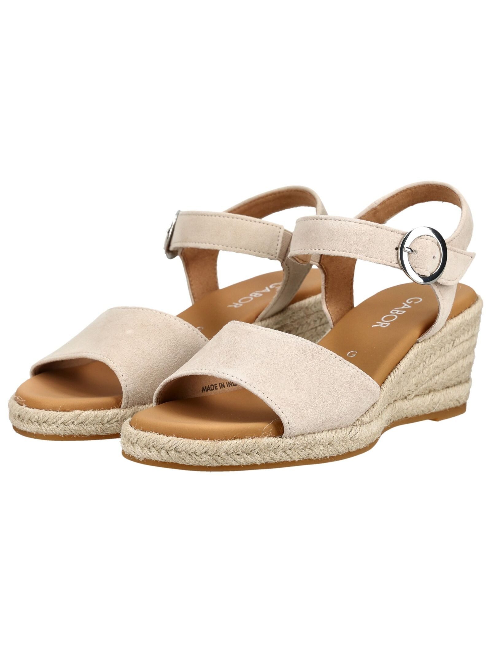 Gabor Comfort Gabor Comfort Sandalen Leder Keilsandalette – Bild 4 von 5