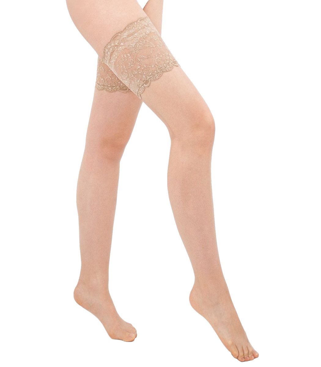 Trasparenze Halterlose Strümpfe Damen VOILE 8 DEN (Packung, 1-Paar, 1 Paar) elegant