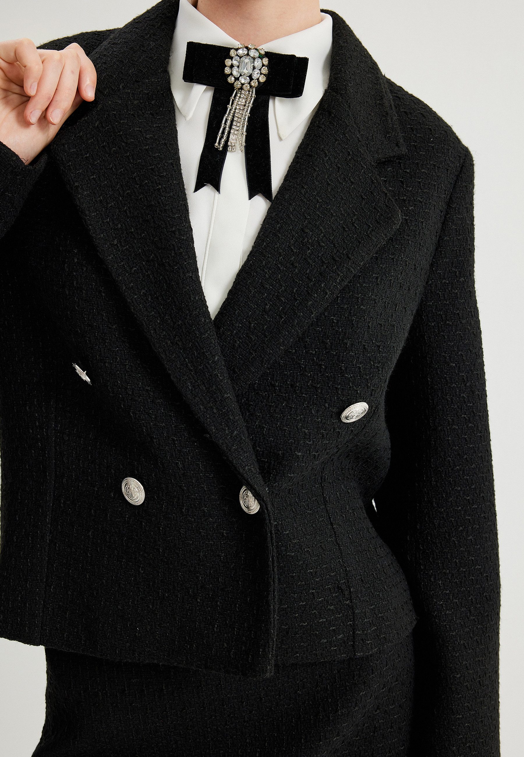 Koton Jackenblazer Regular Tweed