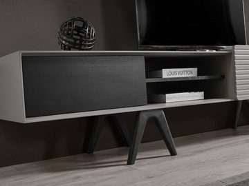 Dekorist TV-Schrank Modernes Luxus TV Gerät,87 kg 47x54x250cm