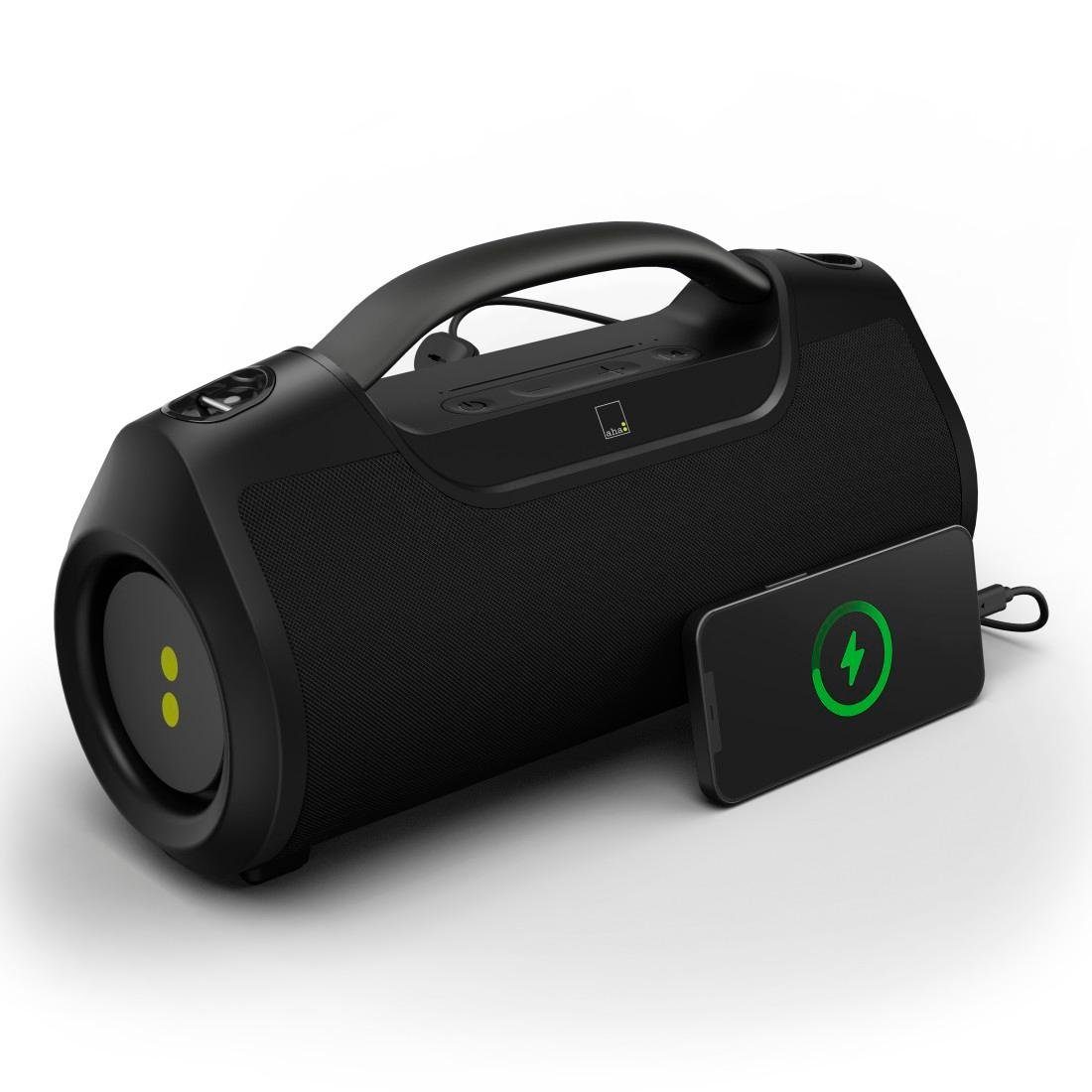 N-ERGY, 60W stereo, kabellos, Powerbank, wasserdicht nach IPX6 Bluetooth-Lautsprecher