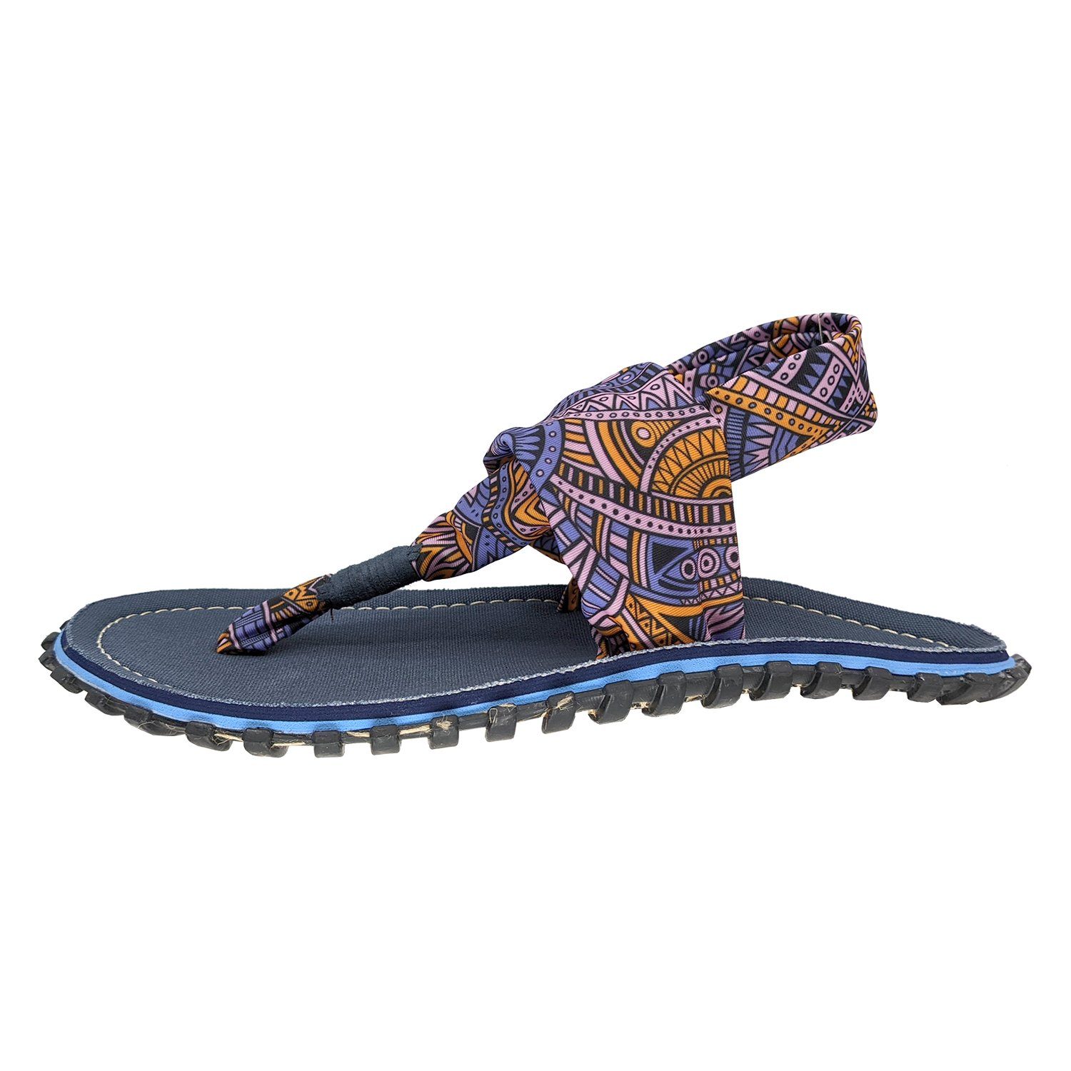 Gumbies Slingback Aztec Riemchensandalette aus recycelten Materialien »in farbenfrohen Designs«