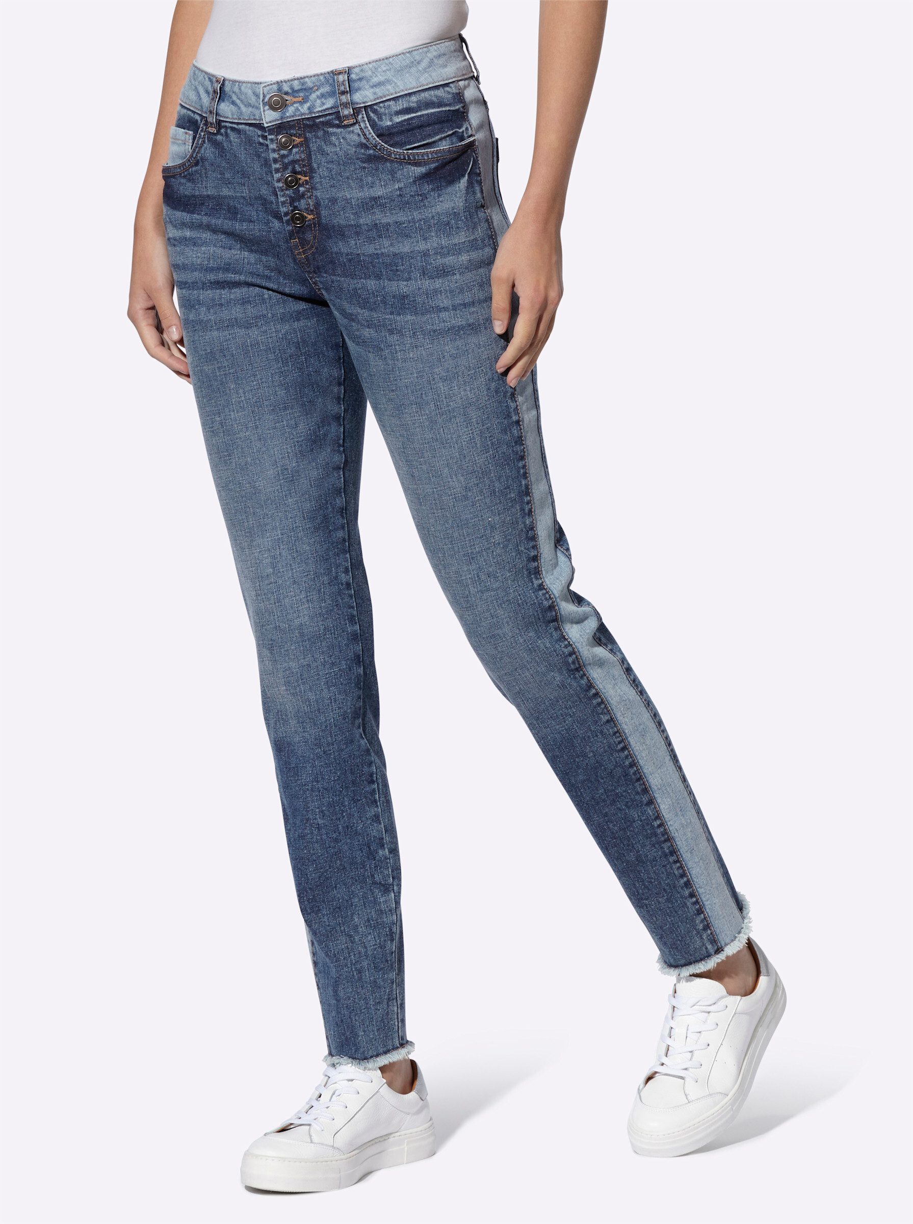 heine Bequeme Jeans 5-Pocket-Jeans günstig online kaufen
