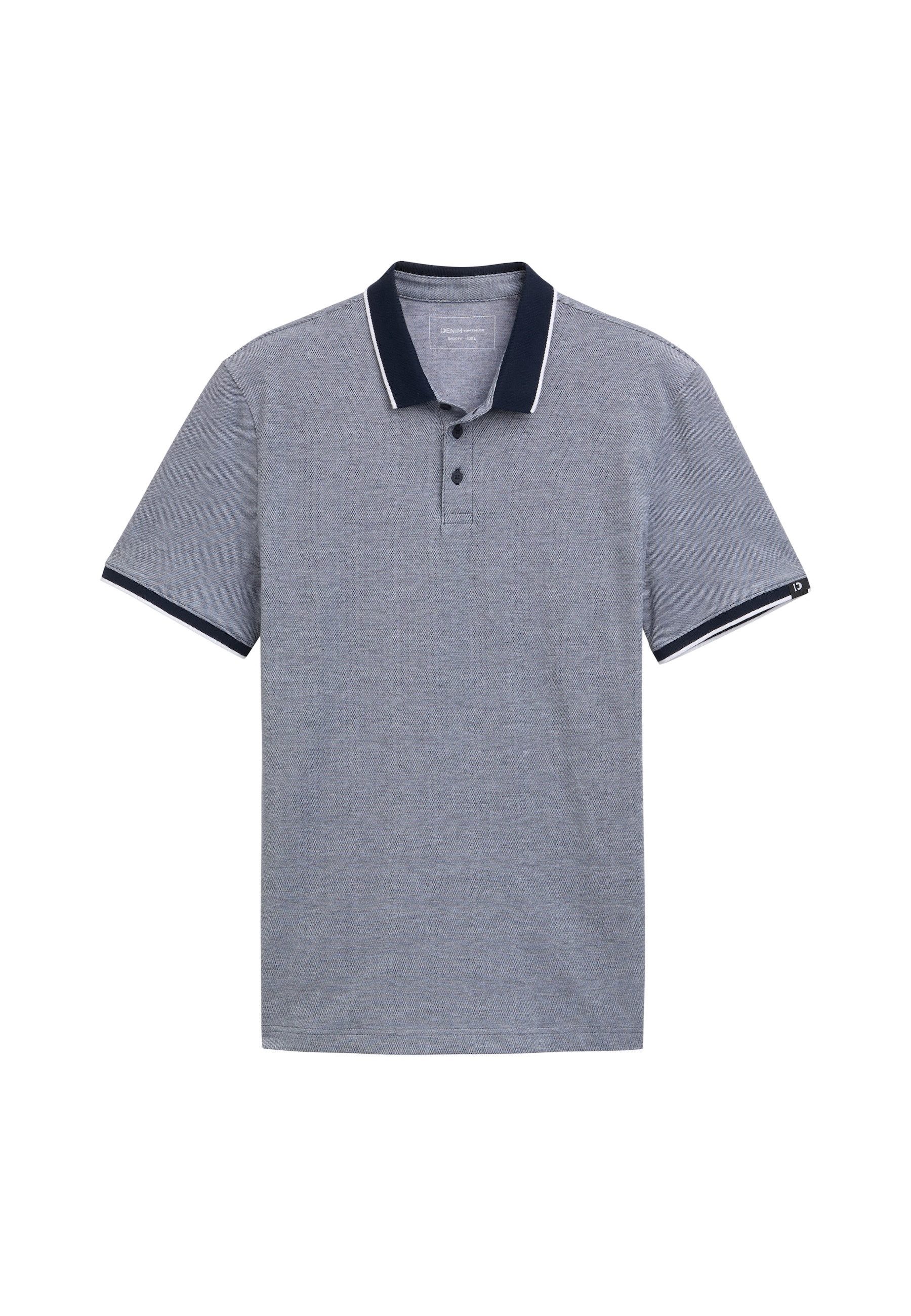 TOM TAILOR Poloshirt Poloshirt Kurzarmshirt mit günstig online kaufen
