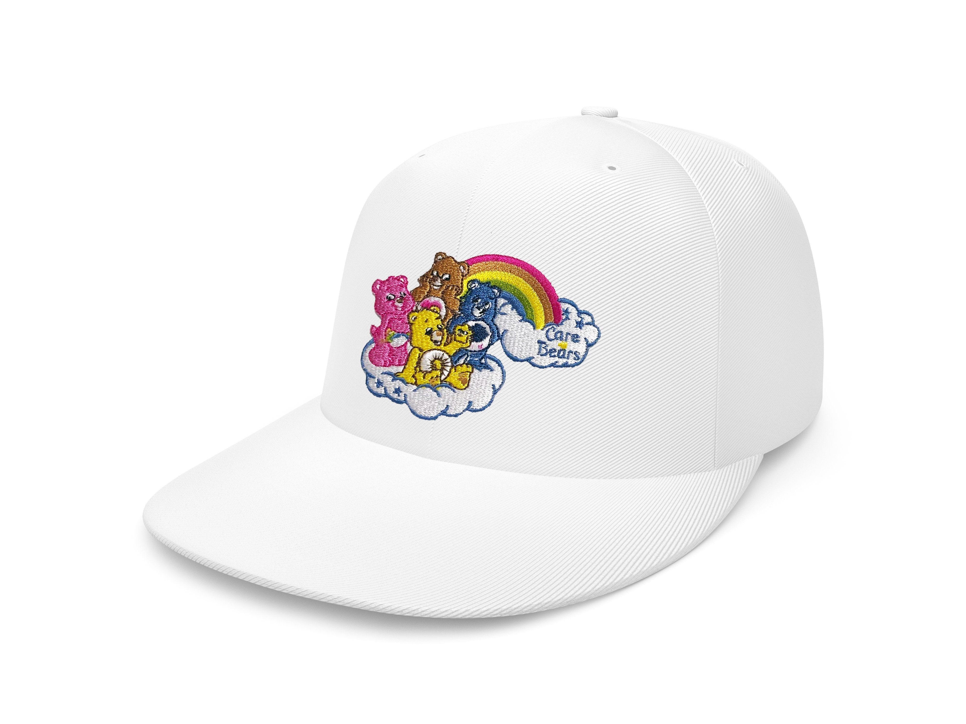 Blondie & Brownie Snapback Cap Unisex Erwachsene Glücksbärchis Care Bears Stick Patch