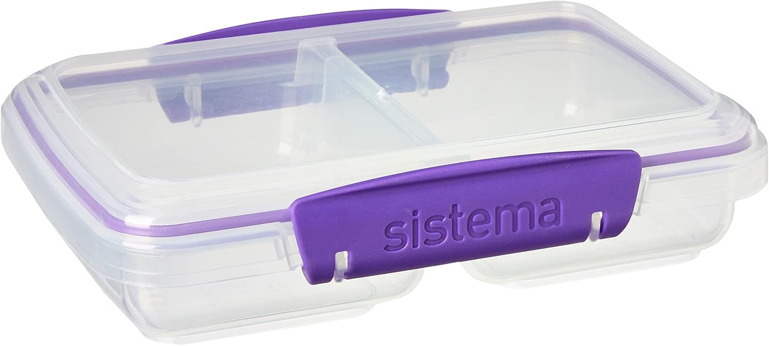 sistema Frischhaltedose Klip It Frischhaltedosen, stapelbar, plastik, 350 ml, farbig sortiert, (1-tlg)