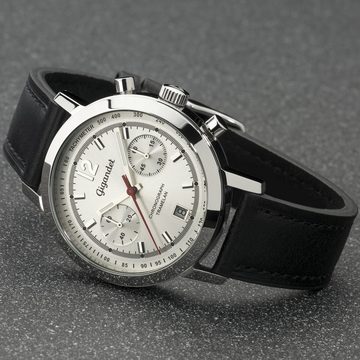 Gigandet Chronograph Tramelan, Mineralglas, Chronograph, Datumsanzeige, Tachymeter