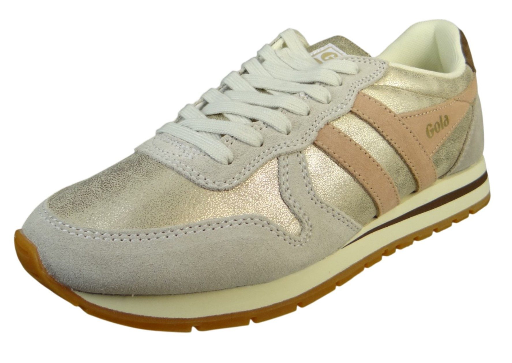 Gola CLB338 YC Gold/Cameo/Dark Brwon Sneaker